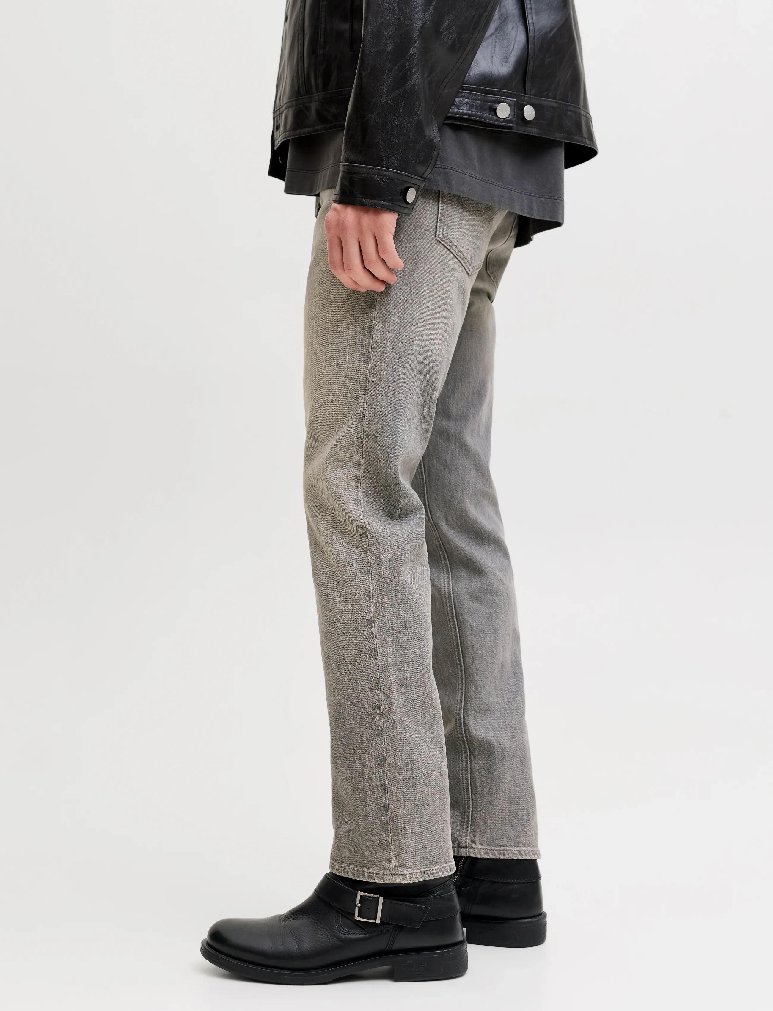 Jack & Jones JJICLARK JJORGINAL AM 423 NOOS - Kleidung - GREY DENIM / grey