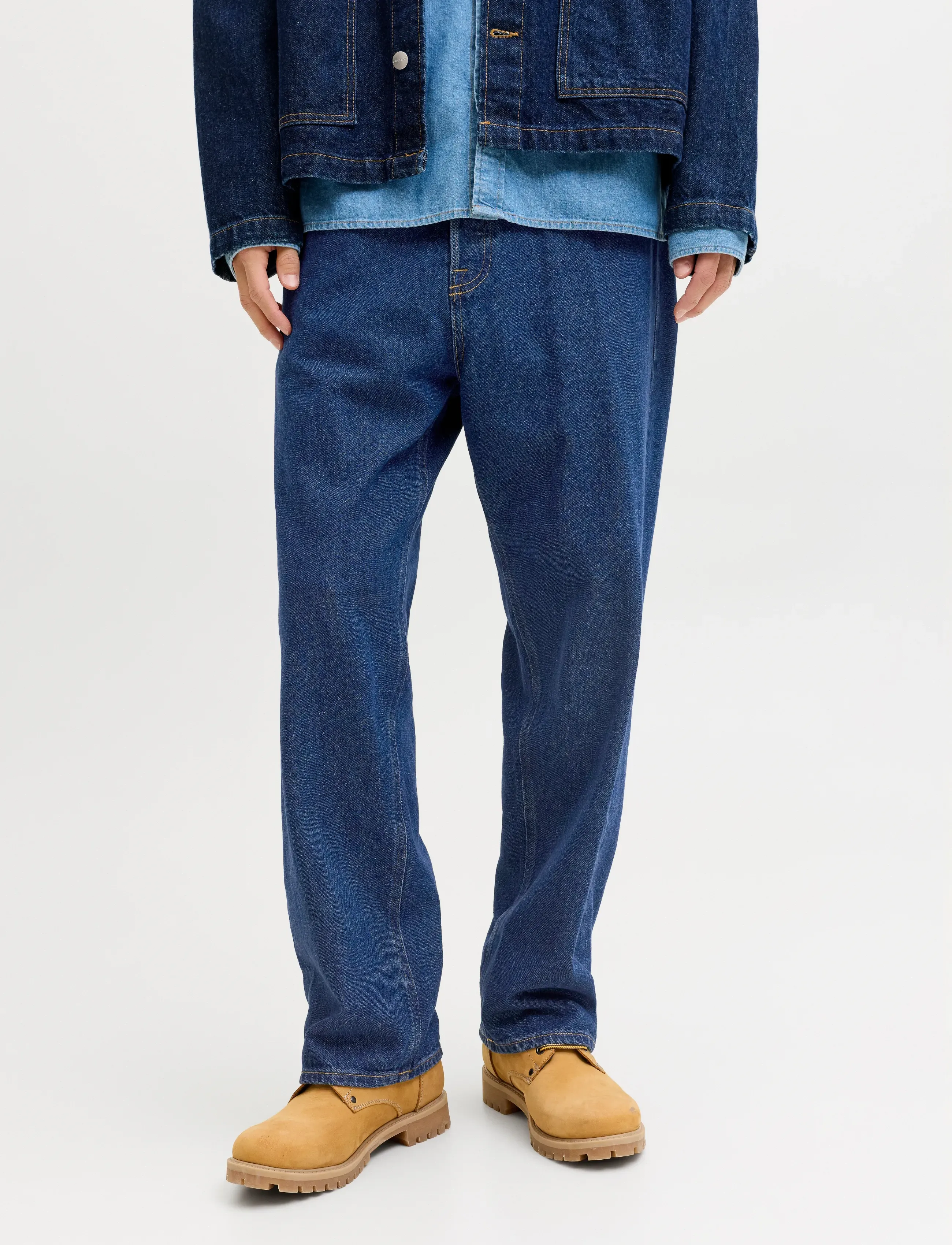 Jack & Jones JJIALEX JJORGINAL AT 637 NOOS - Kolekcijos - BLUE DENIM / blue
