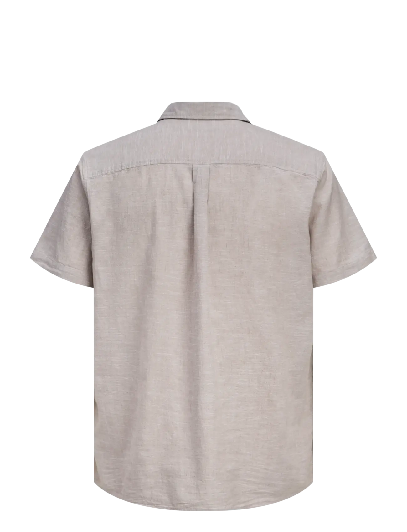 Jack & Jones - JJESUMMER LINEN BLEND SHIRT S/S SN - hørskjorter - string - 2
