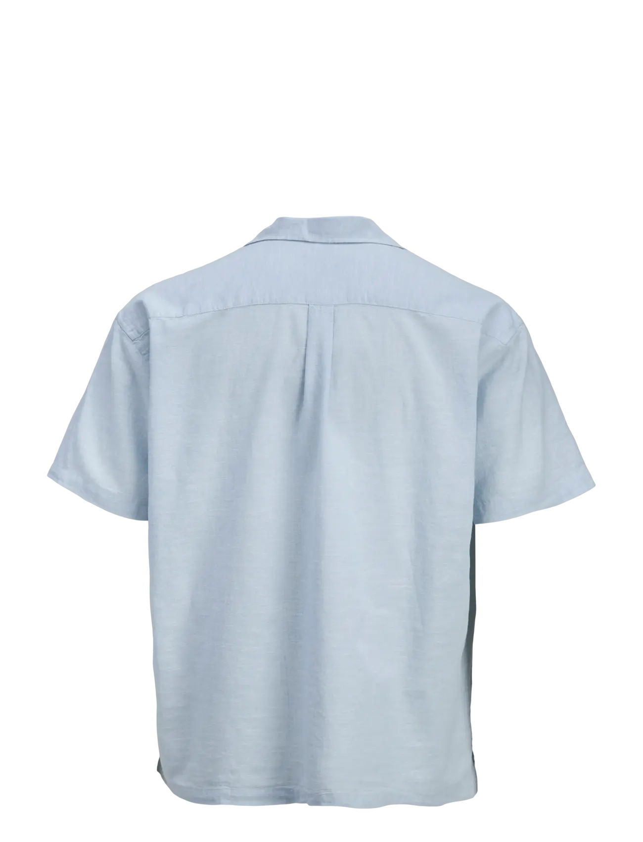 Jack & Jones - JJESUMMER LINEN BLEND RESORT SHIRT SS SN - hørskjorter - celestial blue - 2