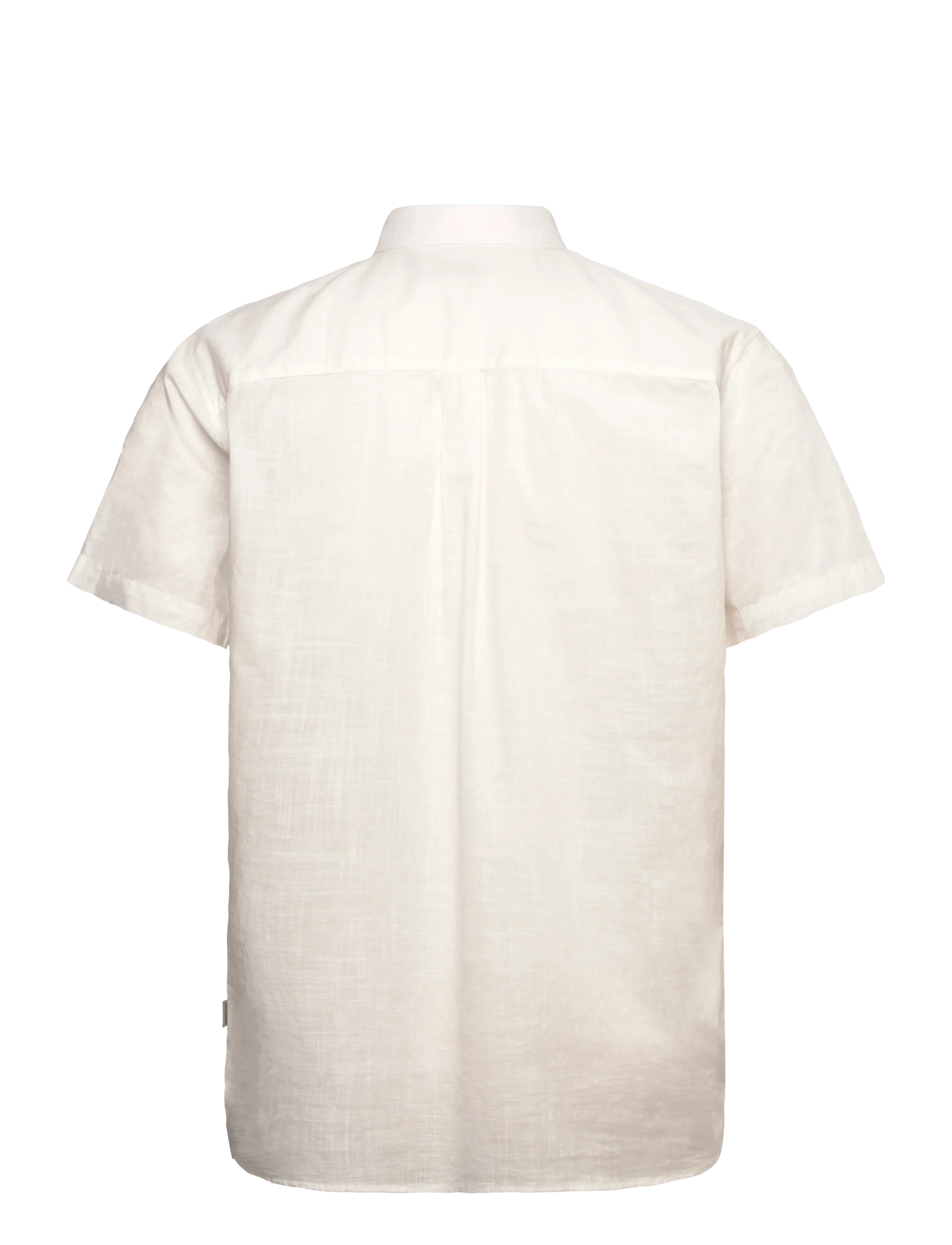 Jack & Jones - JJHENRY SLUB SHIRT SS - lühikeste varrukatega särgid - bright white - 1