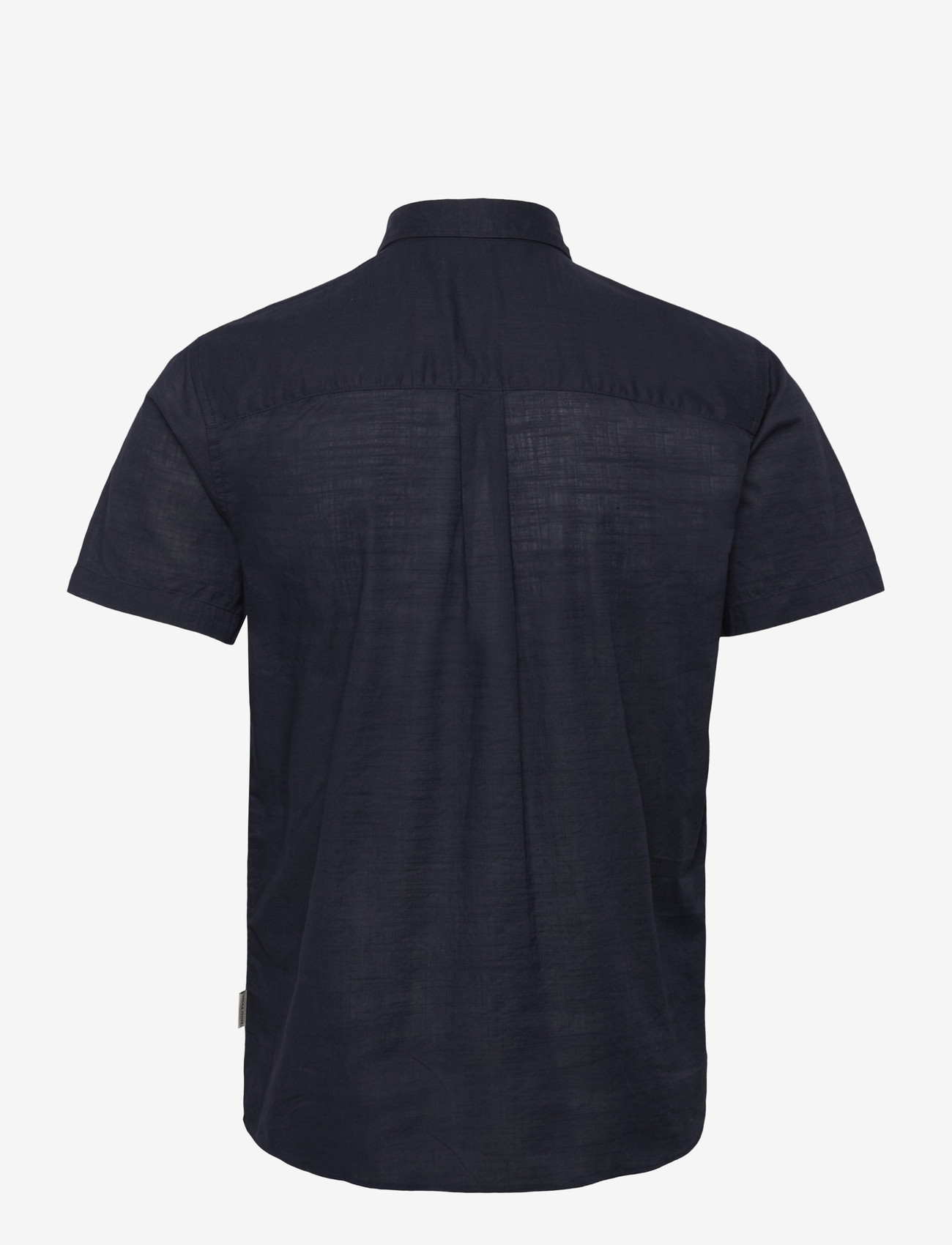 Jack & Jones - JJHENRY SLUB SHIRT SS - lühikeste varrukatega särgid - navy blazer - 1