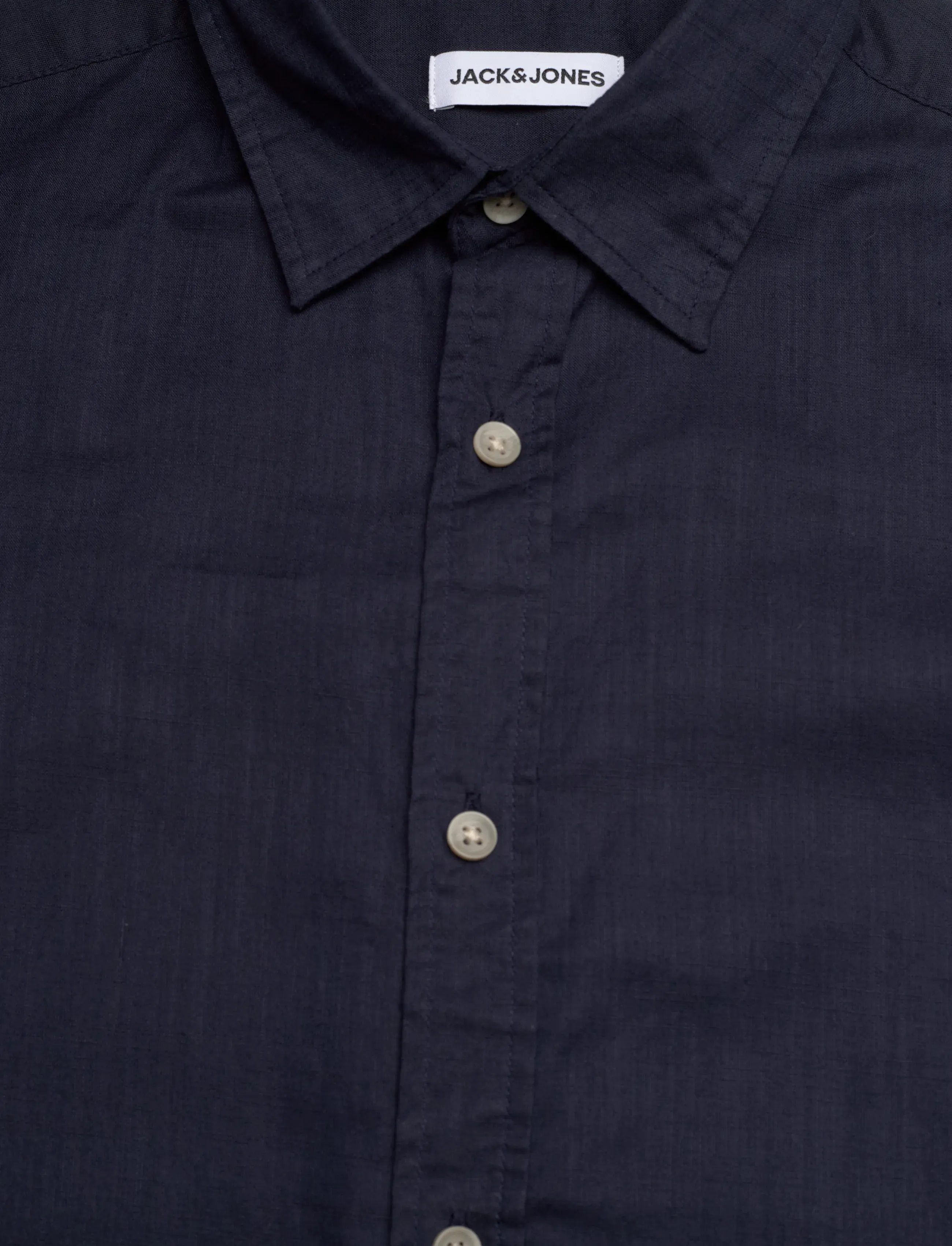 Jack & Jones - JJHENRY SLUB SHIRT SS - kurzarmhemden - navy blazer - 2