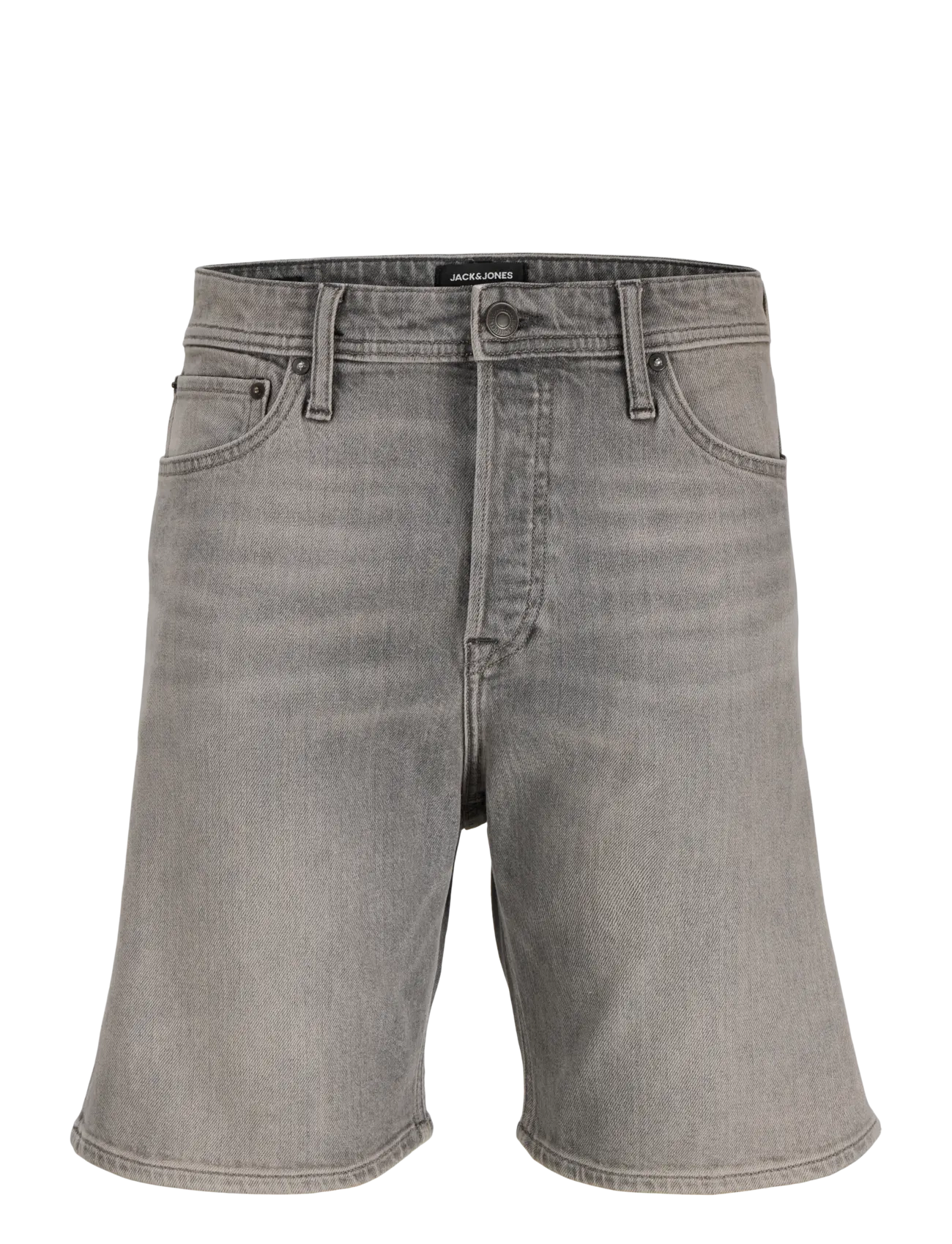 Jack & Jones JJITONY JJORIGINAL SHORTS AM 460 SN - Fatnaður - BLACK DENIM / grey