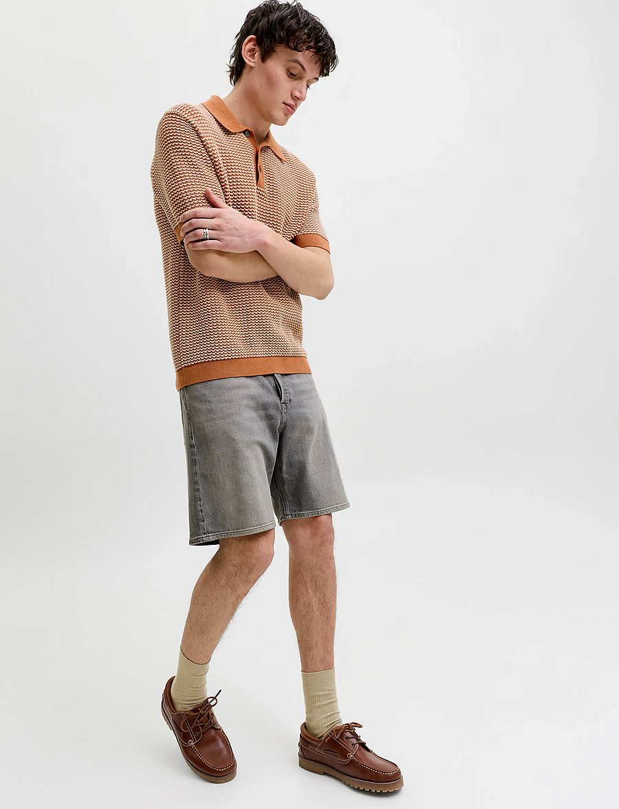 Jack & Jones - JJITONY JJORIGINAL SHORTS AM 460 SN - jorts - black denim - 5