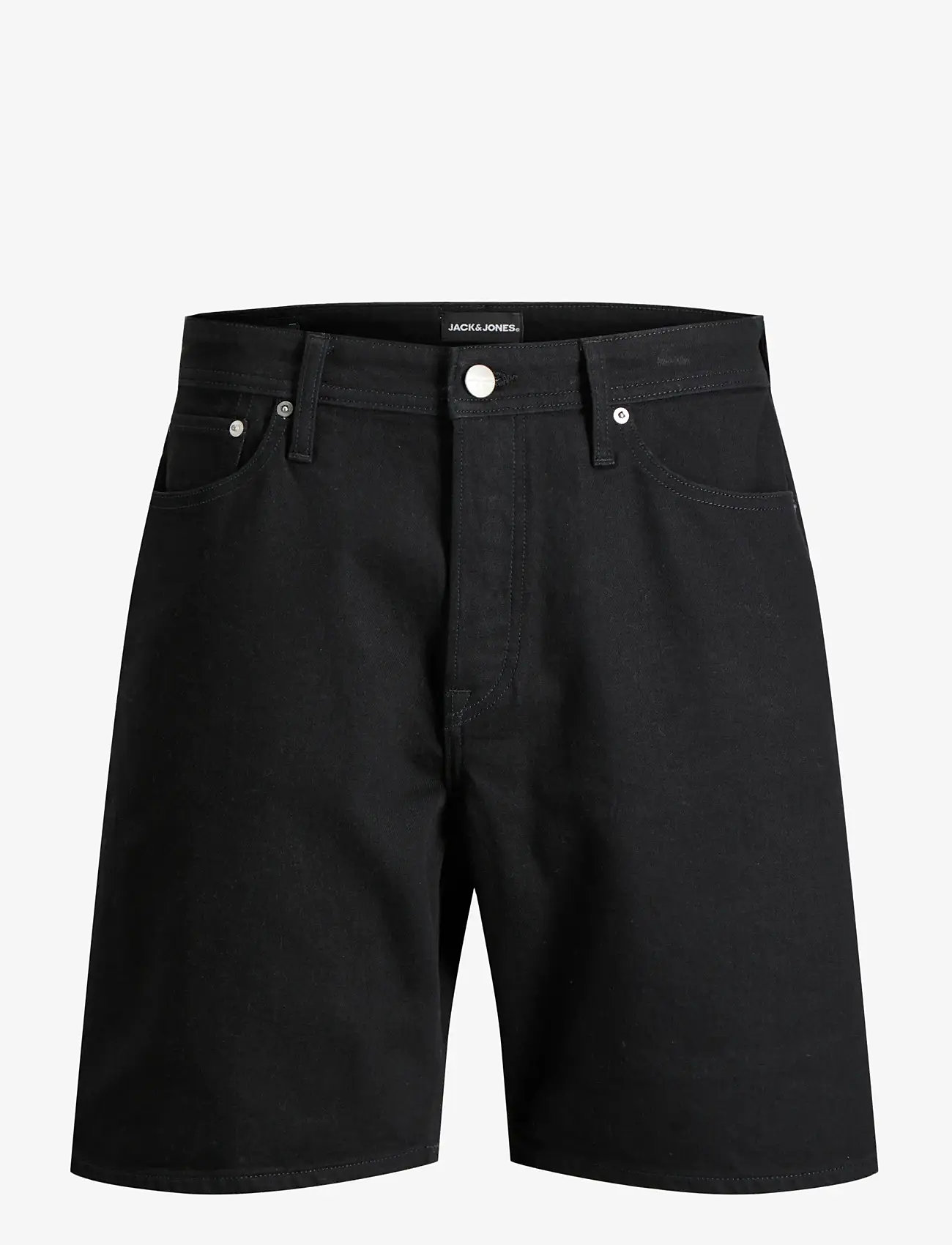 Jack & Jones - JJITONY JJORIGINAL SHORTS AM 460 SN - gallastuttbuxur - black denim - 1