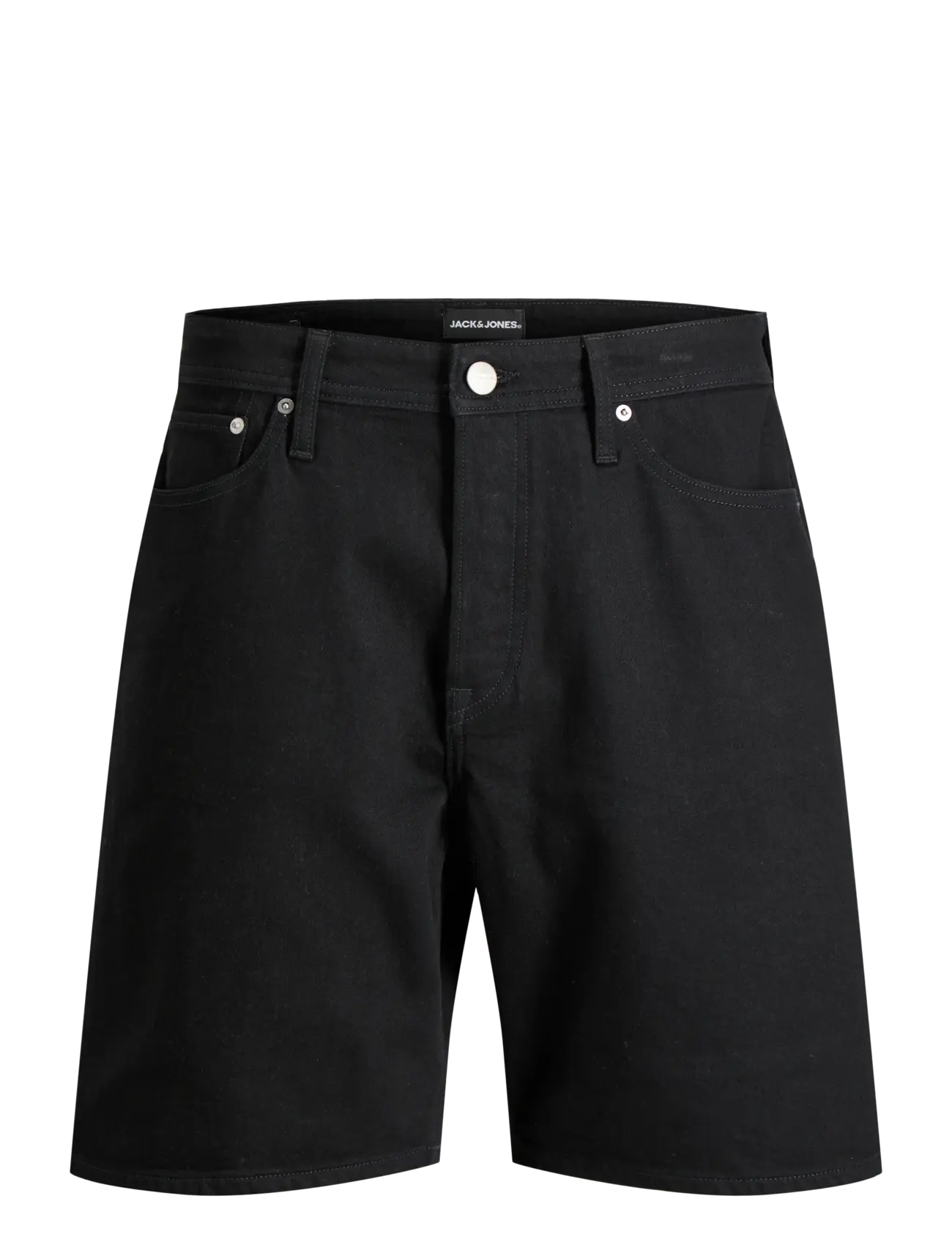 Jack & Jones JJITONY JJORIGINAL SHORTS AM 460 SN - Short en jean - BLACK DENIM / black