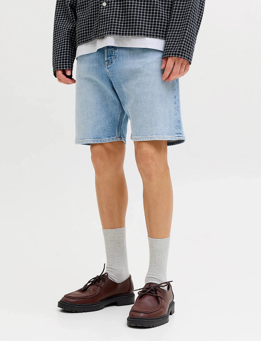 Jack & Jones - JJITONY JJORIGINAL SHORTS AM 460 SN - jorts - blue denim - 0
