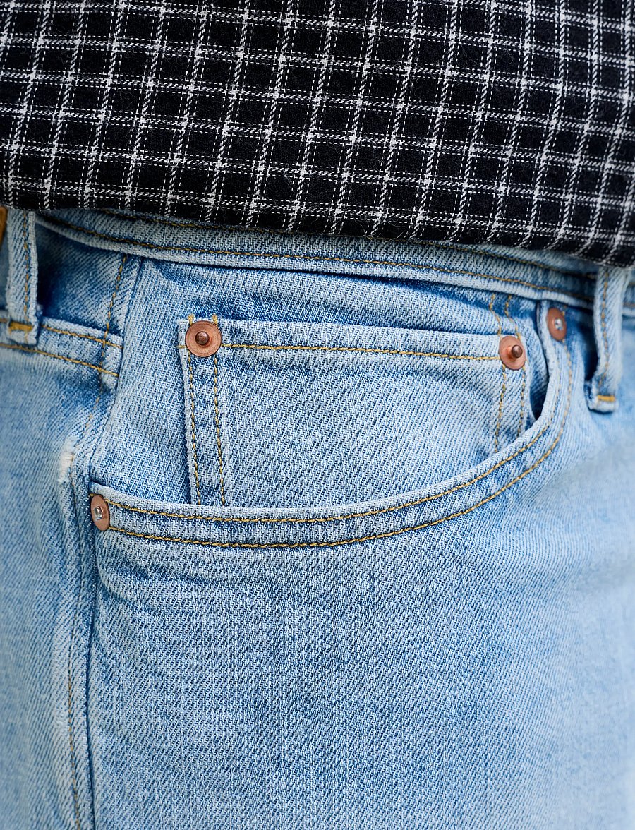 Jack & Jones - JJITONY JJORIGINAL SHORTS AM 460 SN - jorts - blue denim - 5