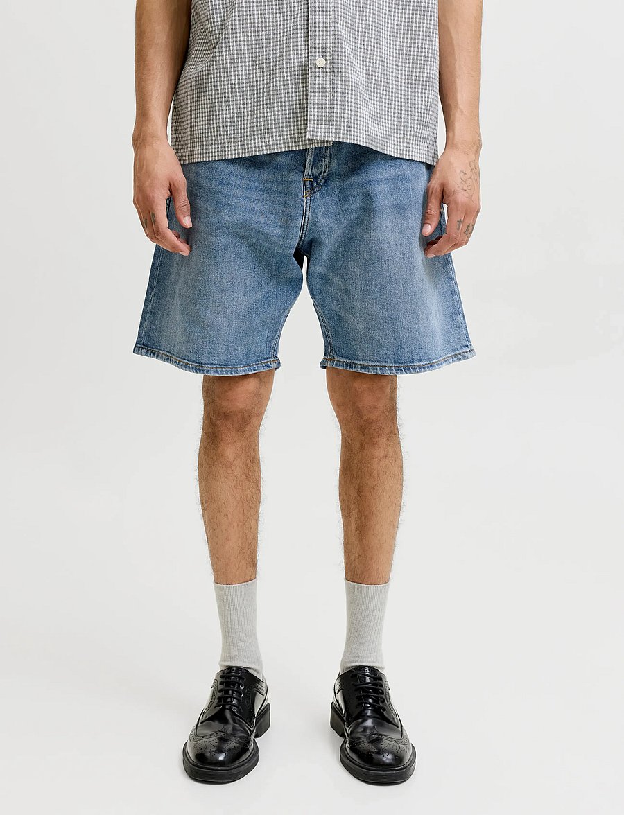 Jack & Jones - JJITONY JJORIGINAL SHORTS AM 460 SN - jorts - blue denim - 0