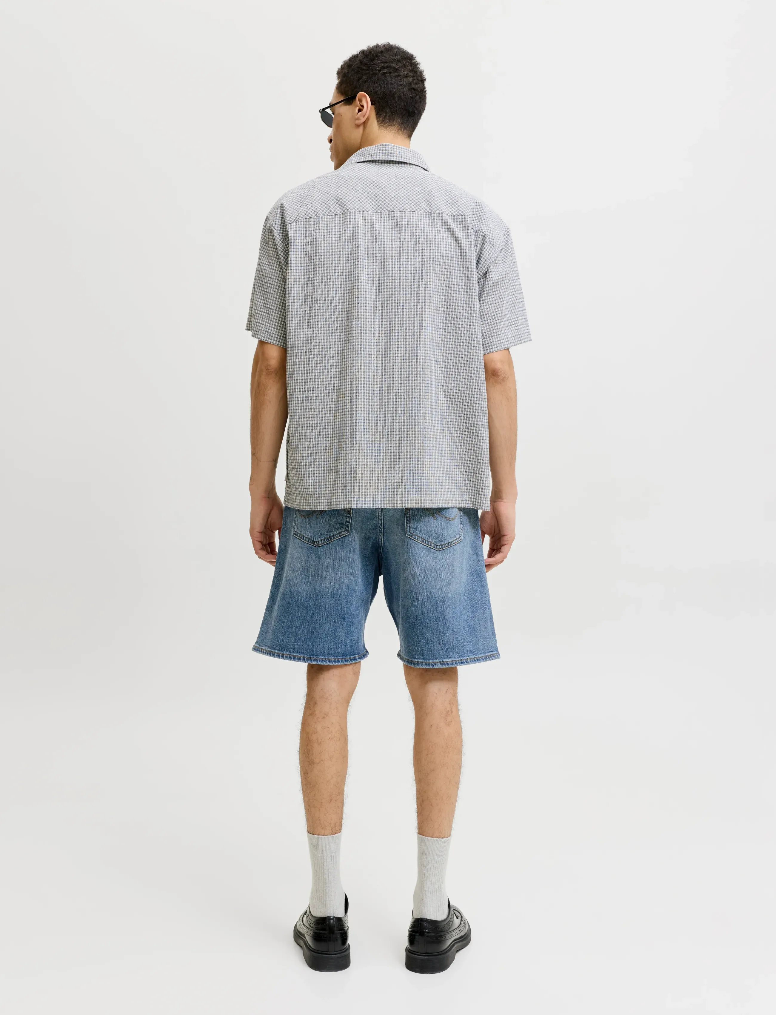 Jack & Jones - JJITONY JJORIGINAL SHORTS AM 460 SN - jorts - blue denim - 3