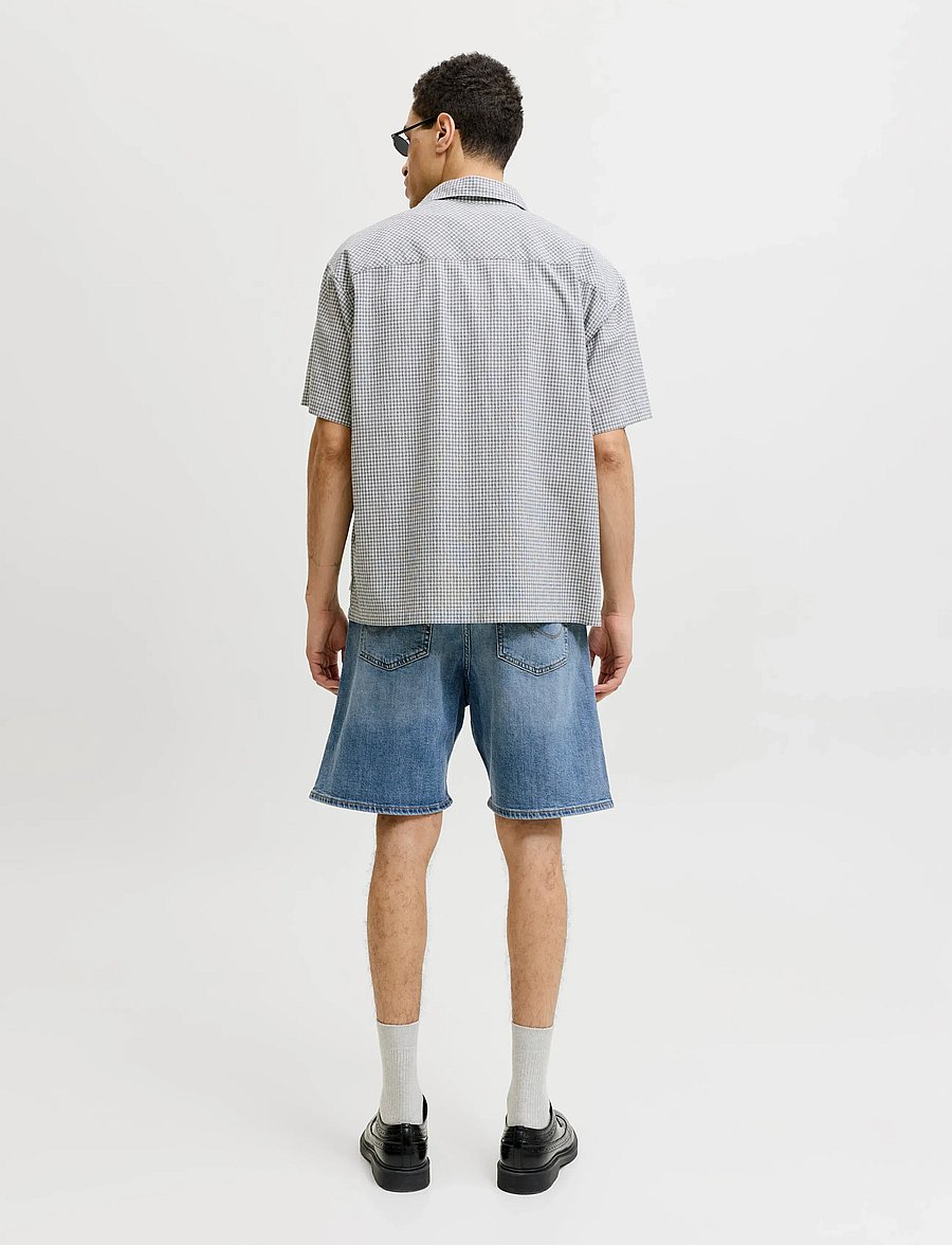 Jack & Jones - JJITONY JJORIGINAL SHORTS AM 460 SN - jorts - blue denim - 3