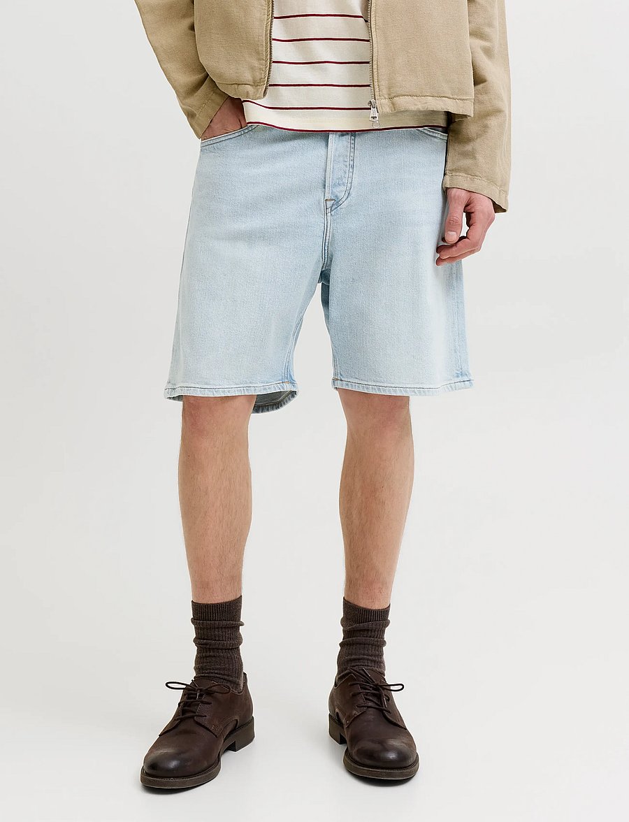 Jack & Jones - JJITONY JJORIGINAL SHORTS AM 460 SN - jorts - blue denim - 0
