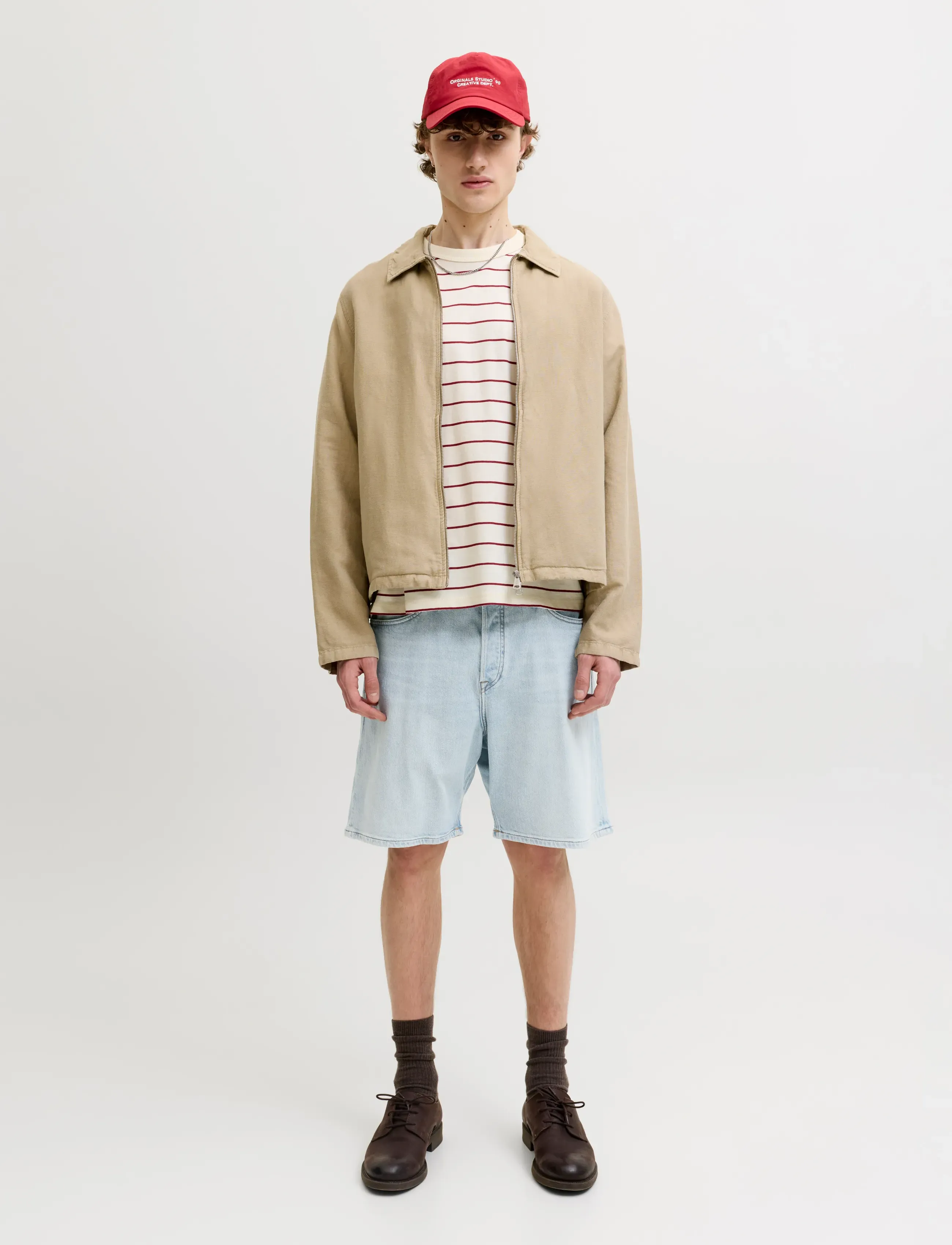 Jack & Jones - JJITONY JJORIGINAL SHORTS AM 460 SN - jorts - blue denim - 4