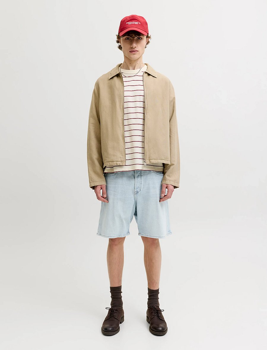 Jack & Jones - JJITONY JJORIGINAL SHORTS AM 460 SN - jorts - blue denim - 4