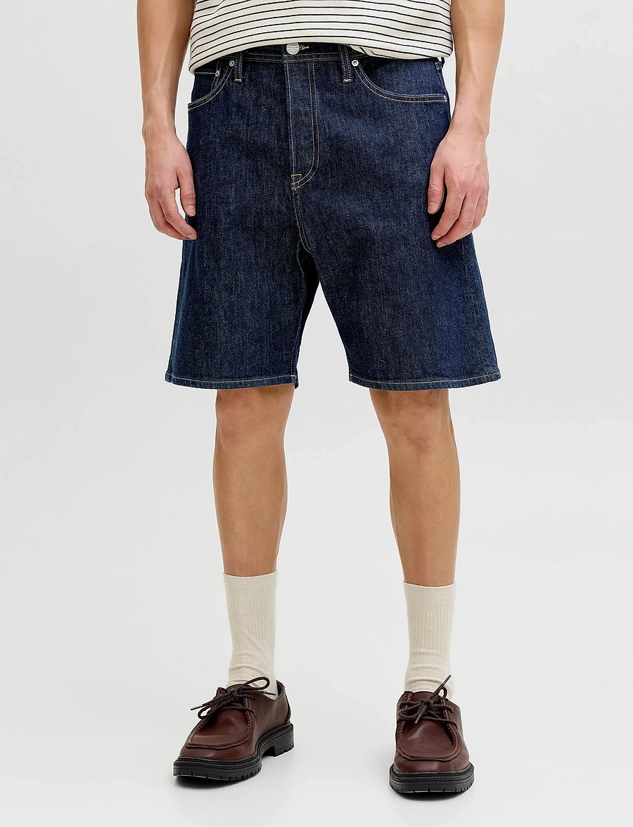Jack & Jones - JJITONY JJORIGINAL SHORTS AM 460 SN - lühikesed teksapüksid - blue denim - 0