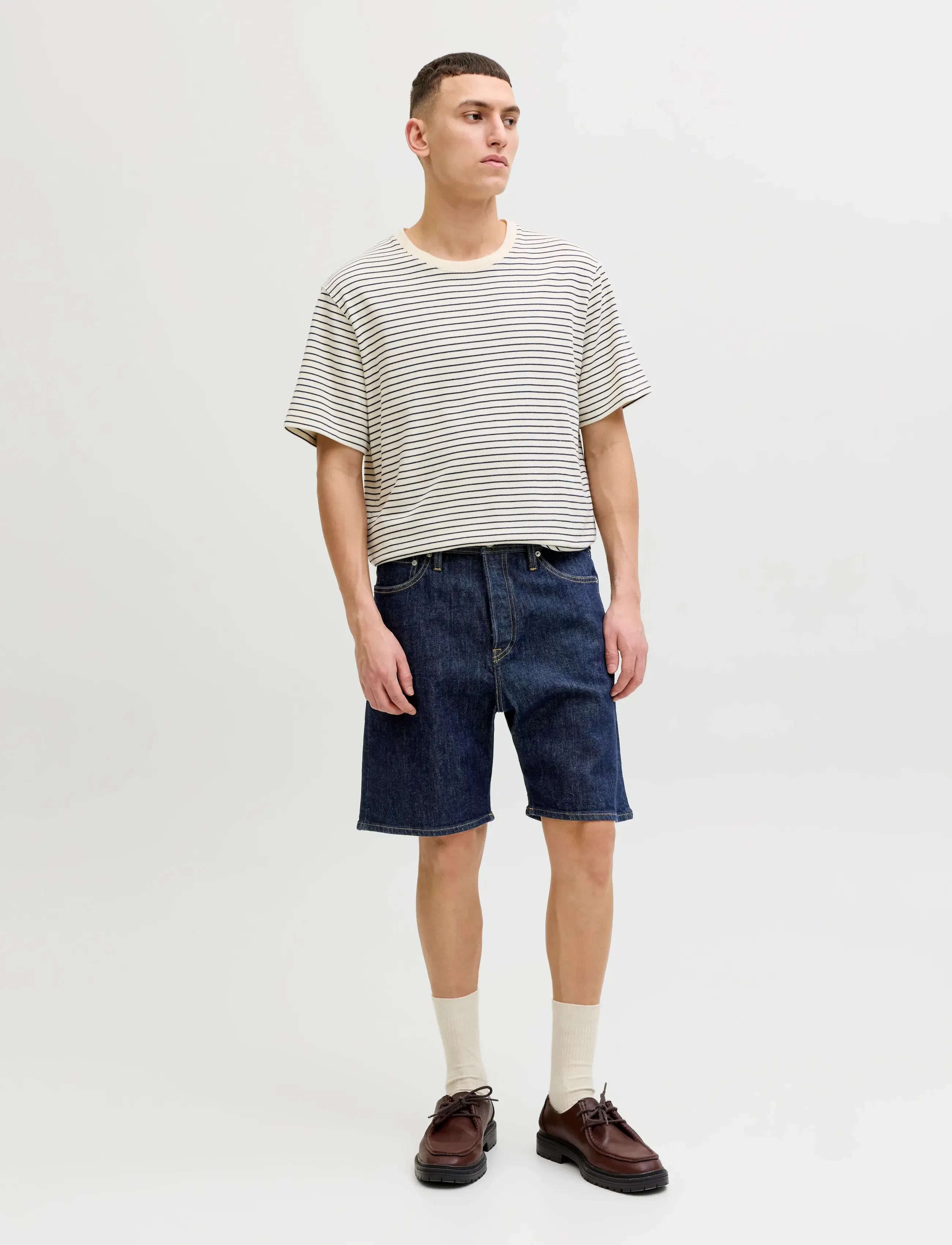 Jack & Jones - JJITONY JJORIGINAL SHORTS AM 460 SN - lühikesed teksapüksid - blue denim - 4