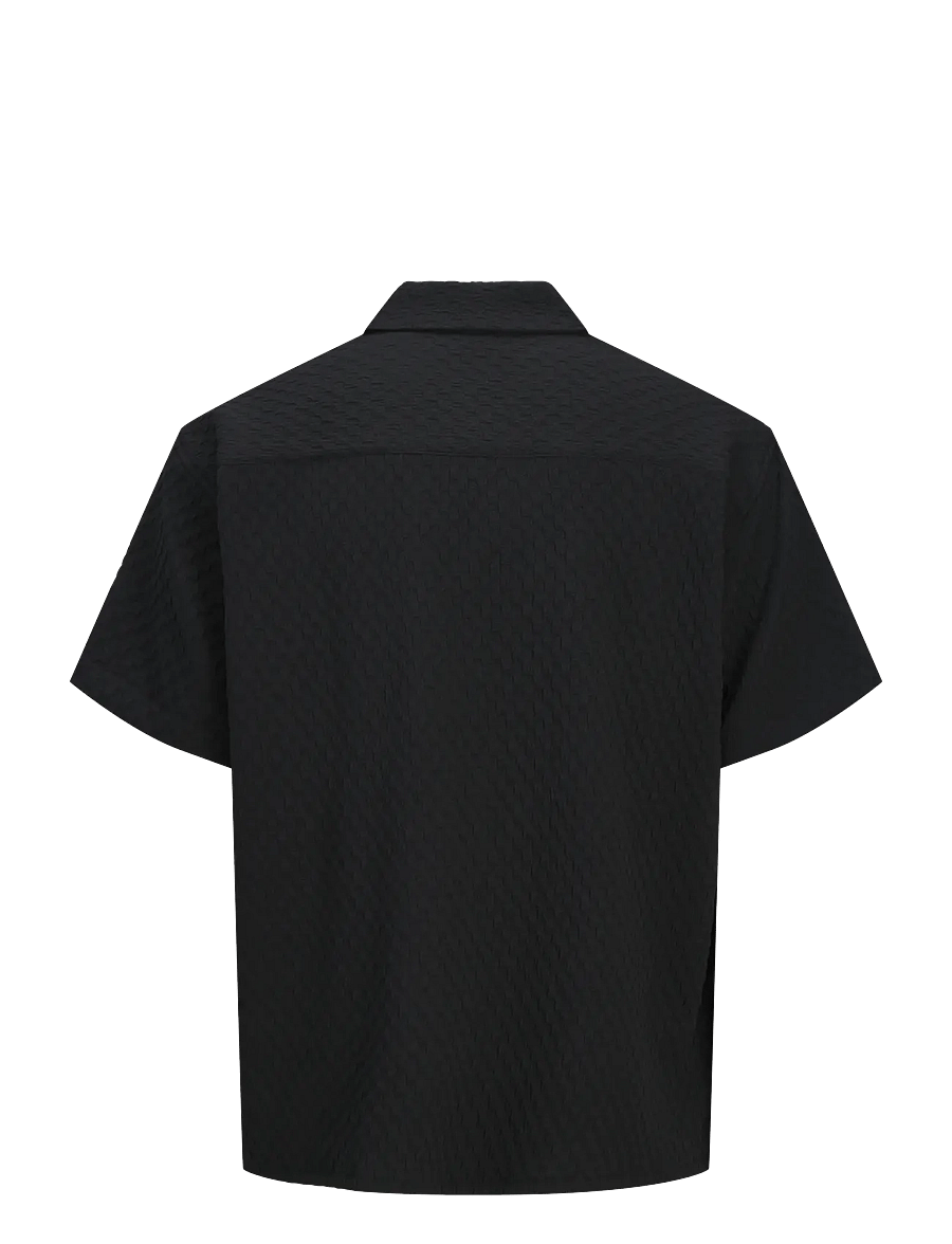 Jack & Jones - JJSEAN RESORT SHIRT SS - kortærmede skjorter - black - 2