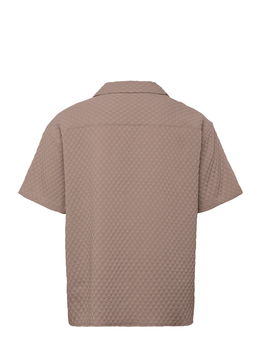 Jack & Jones - JJSEAN RESORT SHIRT SS - kortärmade skjortor - string - 1