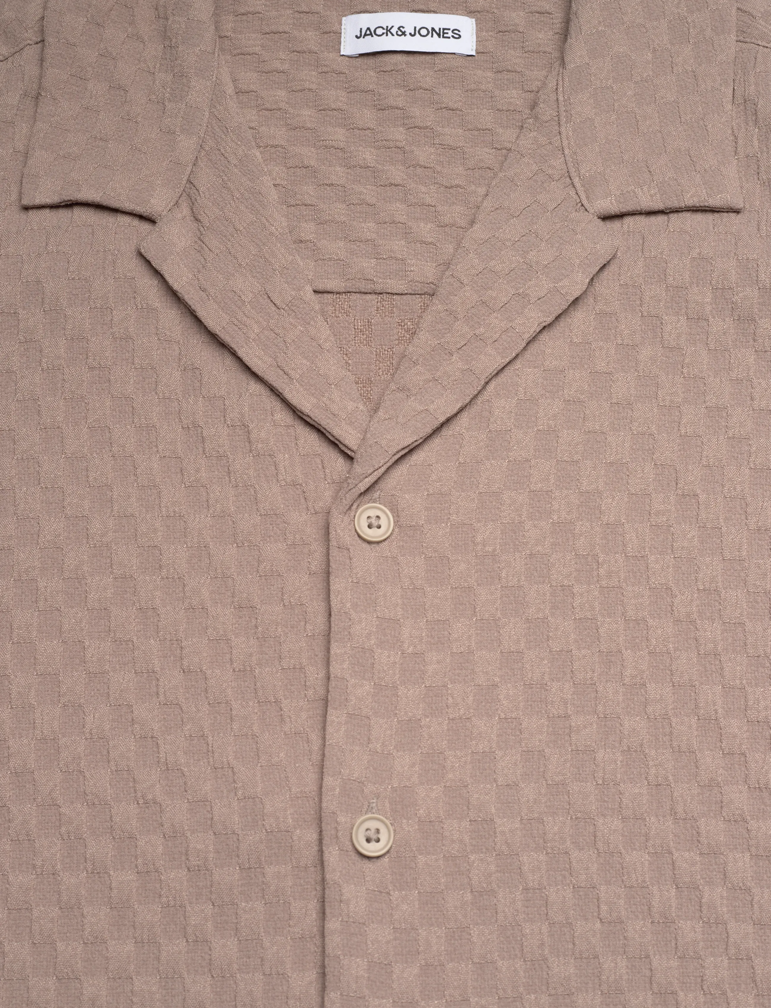 Jack & Jones - JJSEAN RESORT SHIRT SS - kortärmade skjortor - string - 2
