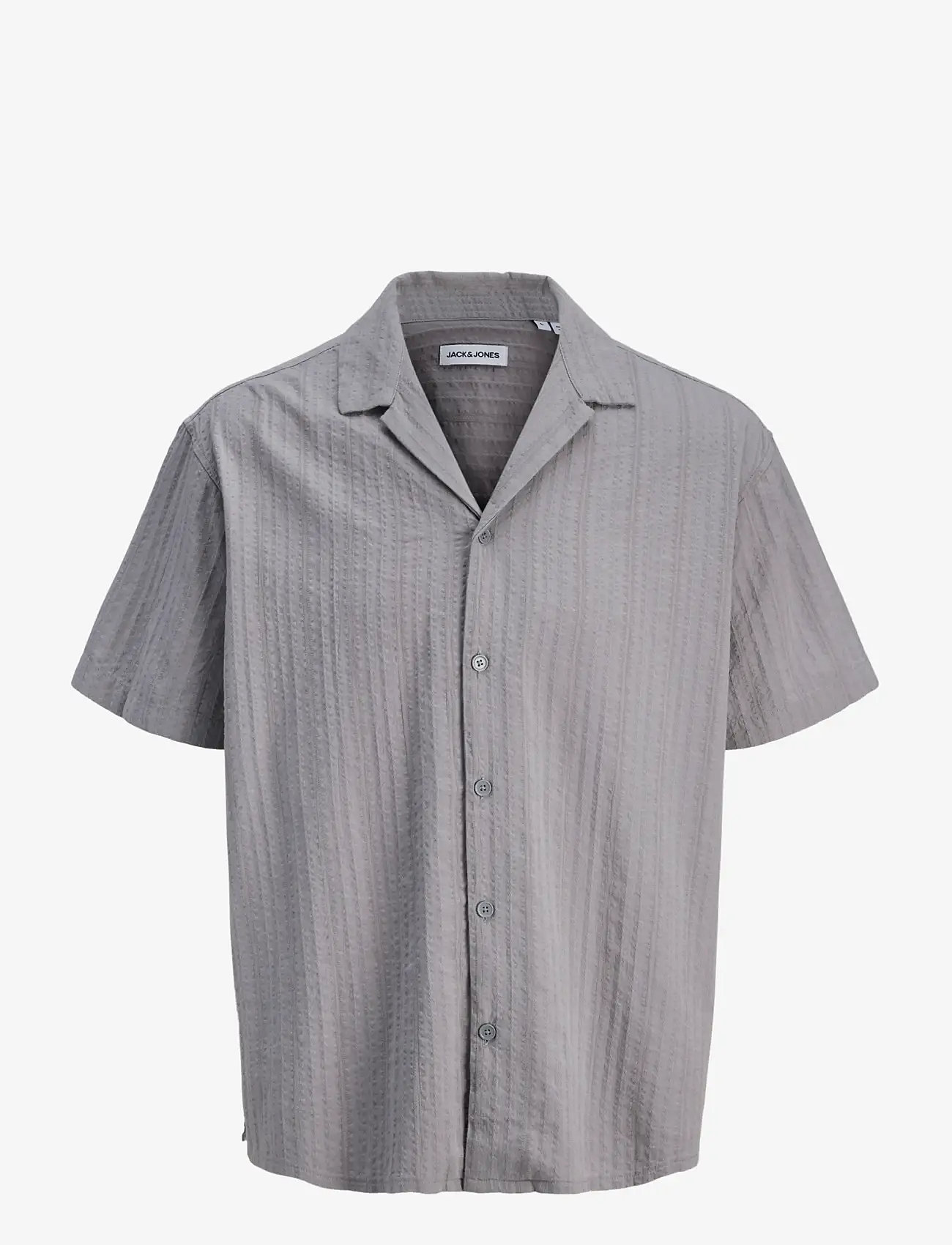 Jack & Jones - JJETYSON RESORT SHIRT SS SN - kortærmede skjorter - weathervane - 0