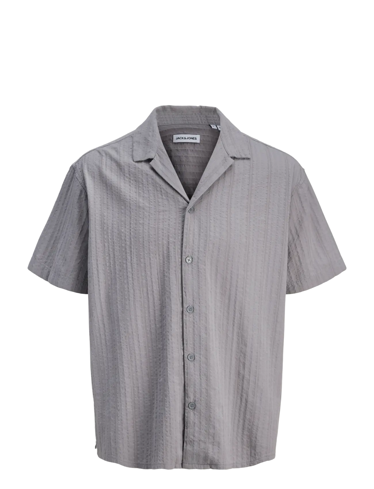 Jack & Jones JJETYSON RESORT SHIRT SS SN - Hemden - WEATHERVANE / grey