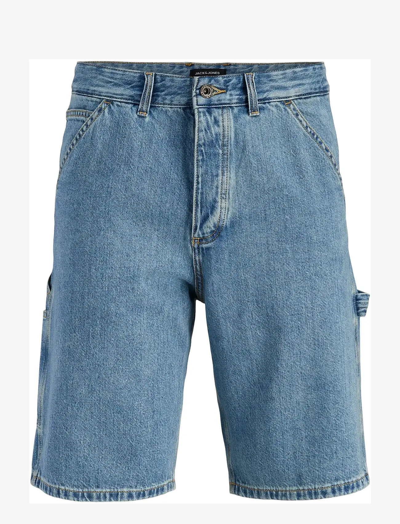 Jack & Jones - JJIALEX JJCARPENTER SHORTS NS 830 - lühikesed kargopüksid - blue denim - 1