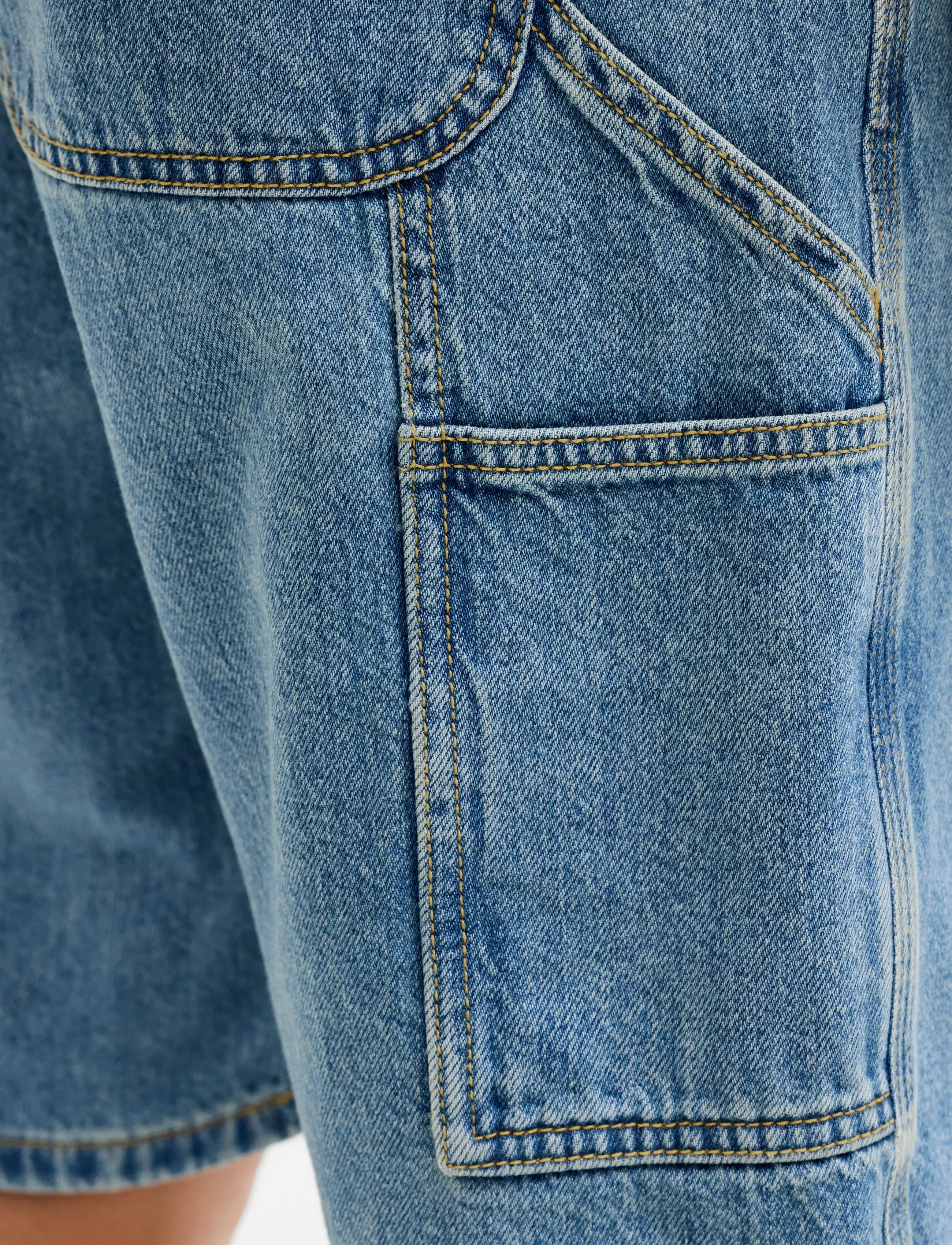 Jack & Jones - JJIALEX JJCARPENTER SHORTS NS 830 - cargo shorts - blue denim - 5