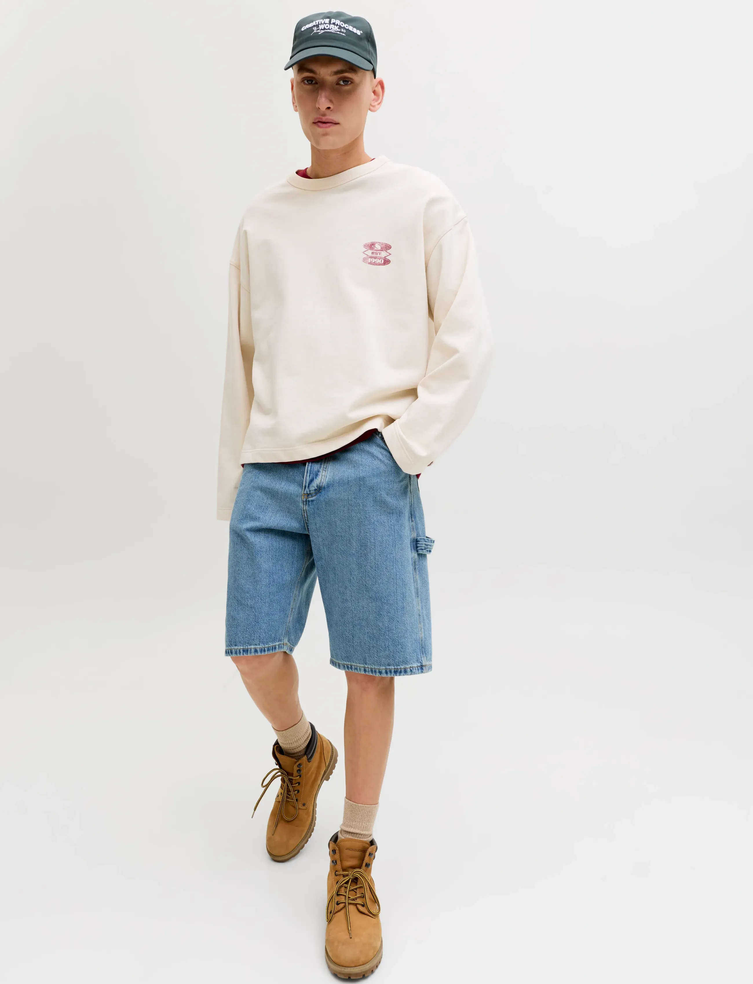 JACK & JONES Jjialex Jjcarpenter Shorts Ns 830 herr – bild 5
