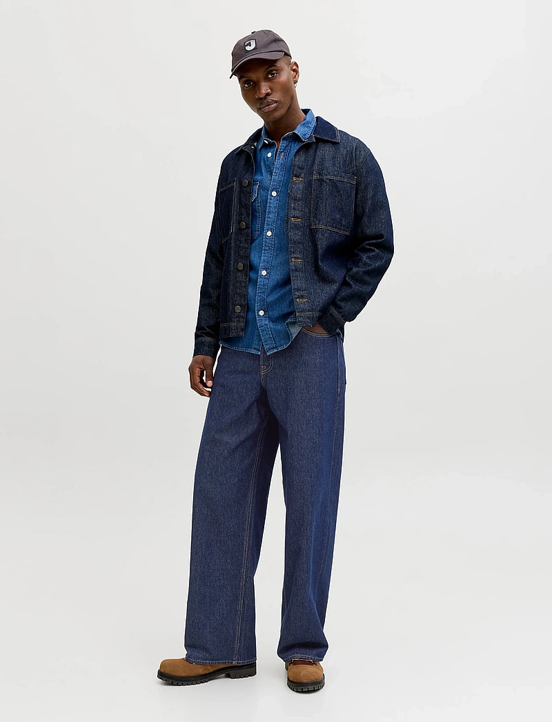 Jack & Jones - JJIDAVE JJORIGINAL NS 201 SN - loose jeans - blue denim - 4