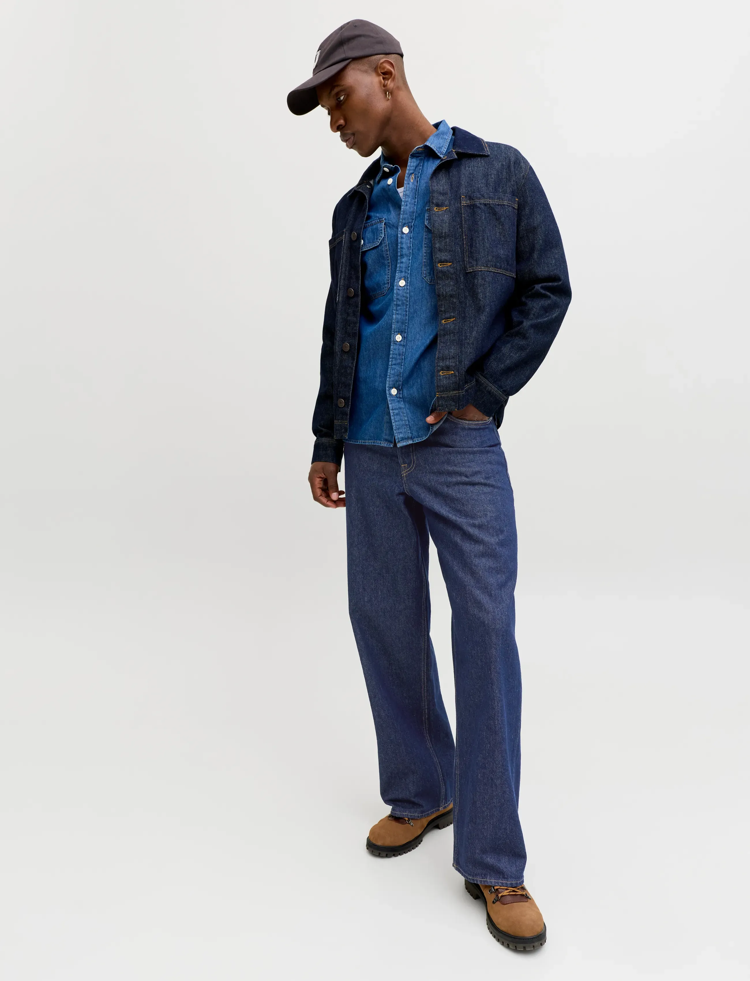 JACK & JONES Jjidave Jjoriginal Ns 201 Sn jeans herr – bild 5