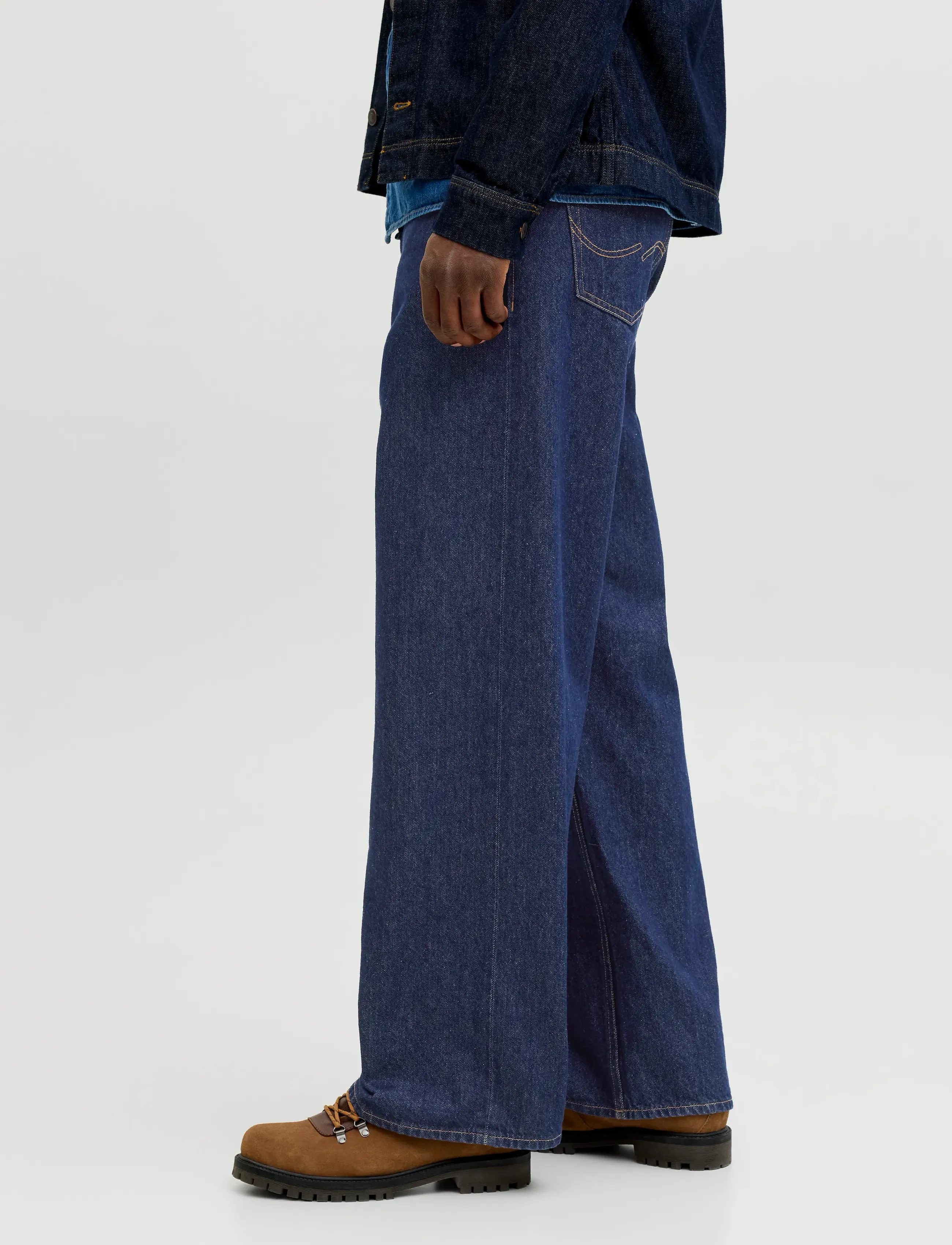 Jack & Jones JJIDAVE JJORIGINAL NS 201 SN - Jeans - BLUE DENIM / navy