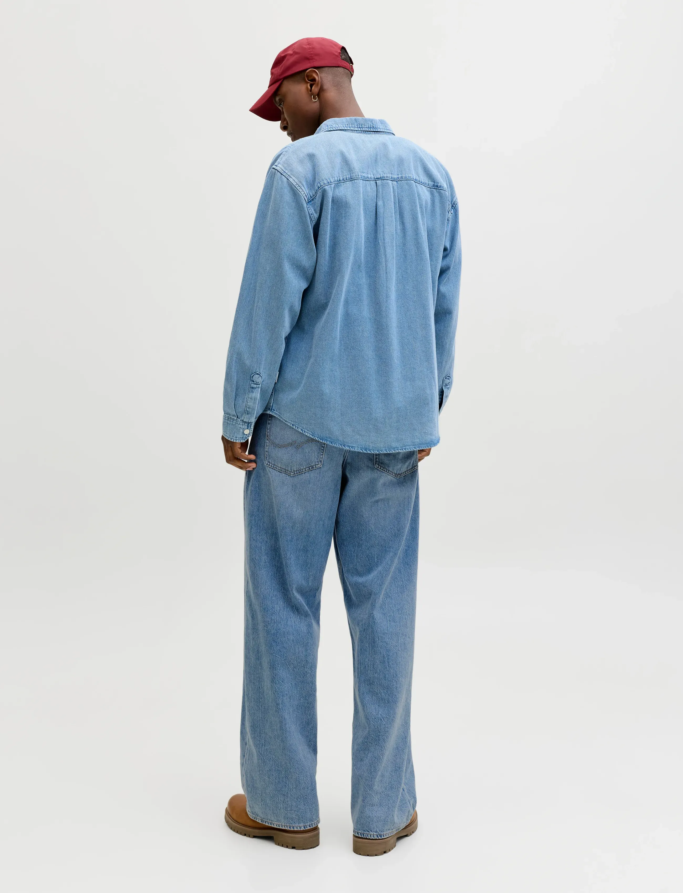 Jack & Jones - JJIDAVE JJORIGINAL NS 200 SN - byxor & jeans - blue denim - 3