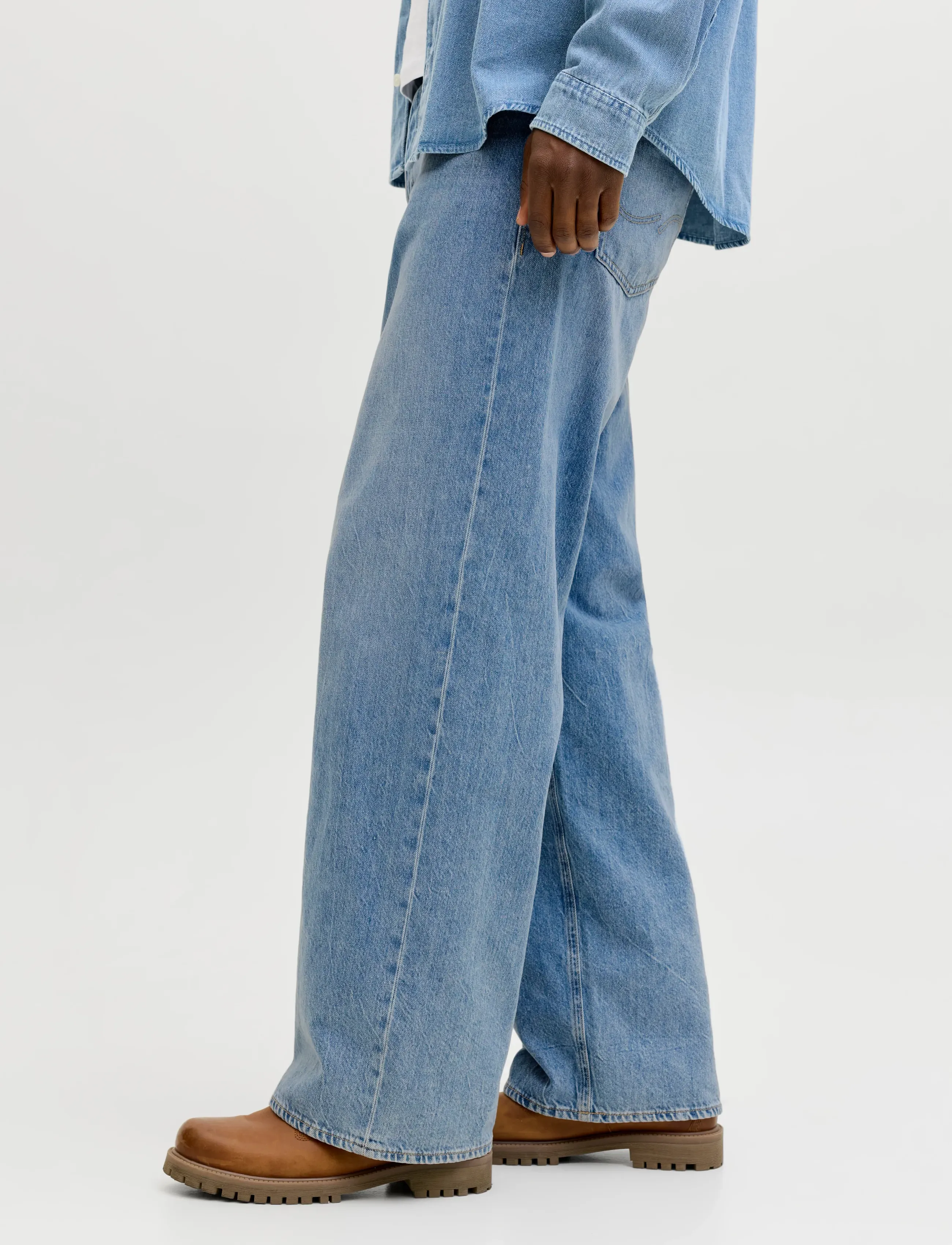 Jack & Jones - JJIDAVE JJORIGINAL NS 200 SN - loose jeans - blue denim - 5