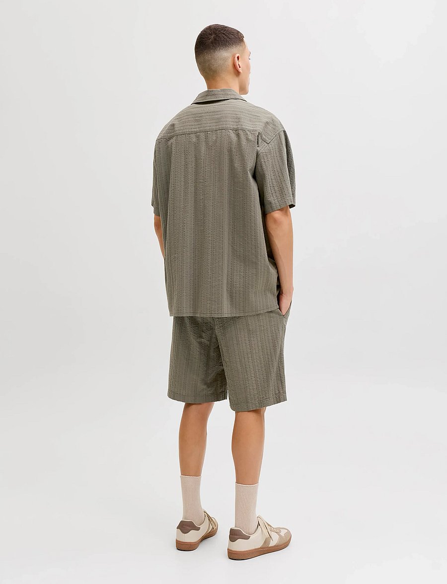 Jack & Jones - JPSTJAIDEN TYSON JOGGER SHORTS REG - lühikesed vabaajapüksid - vetiver - 3