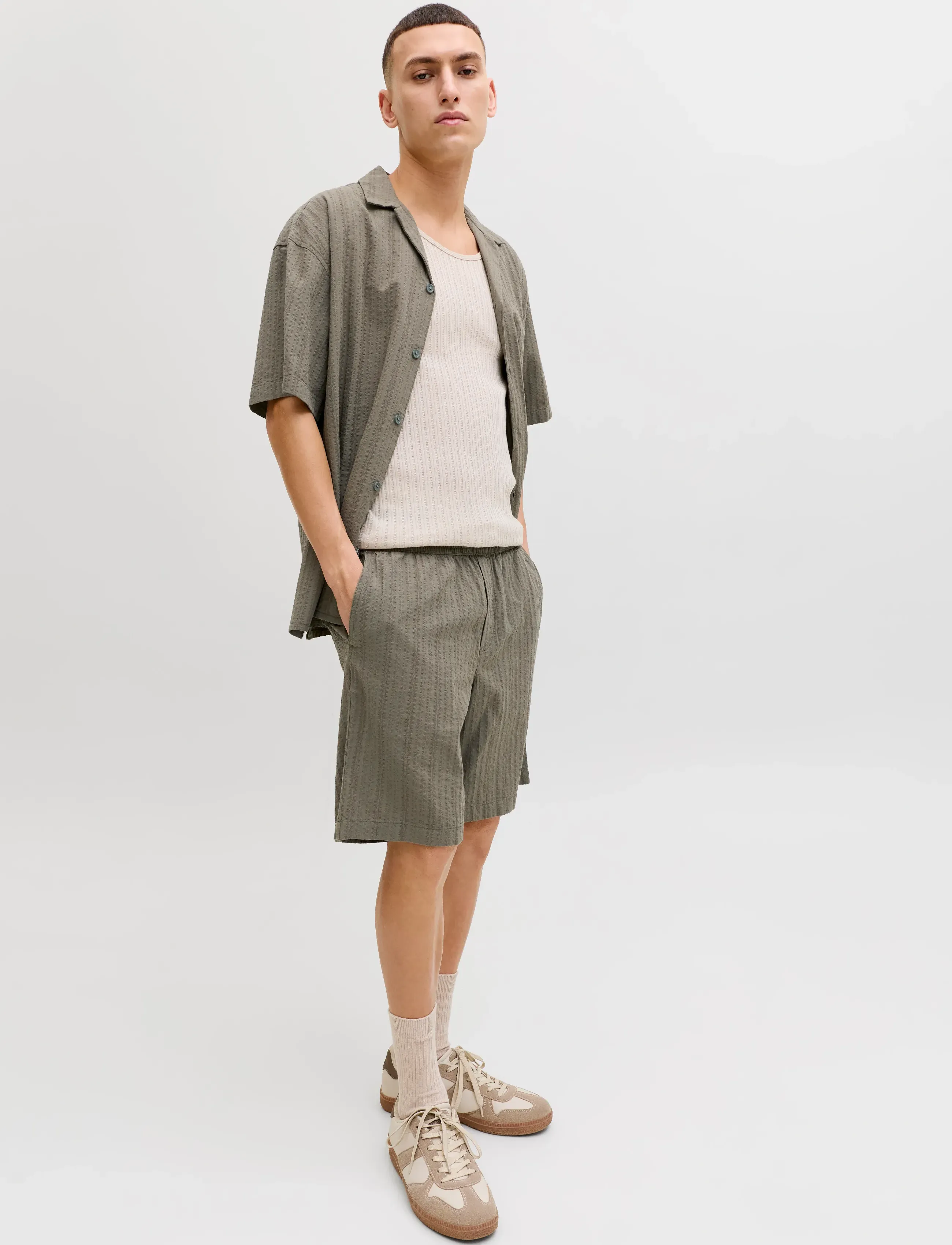JACK & JONES Jpstjaiden Tyson Jogger Shorts Reg herr – bild 5