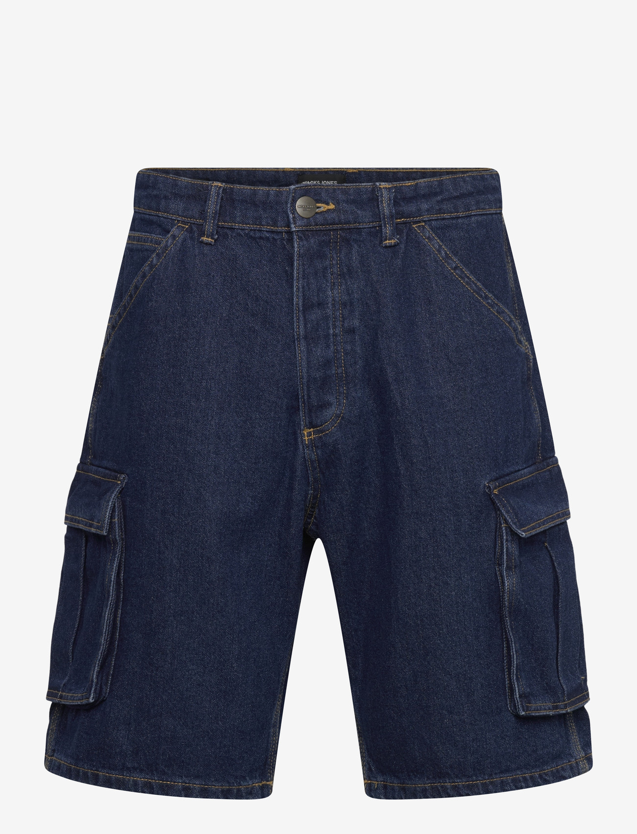 Jack & Jones - JJIALEX JJCARGO SHORTS AT 309 - cargo shorts - blue denim - 0