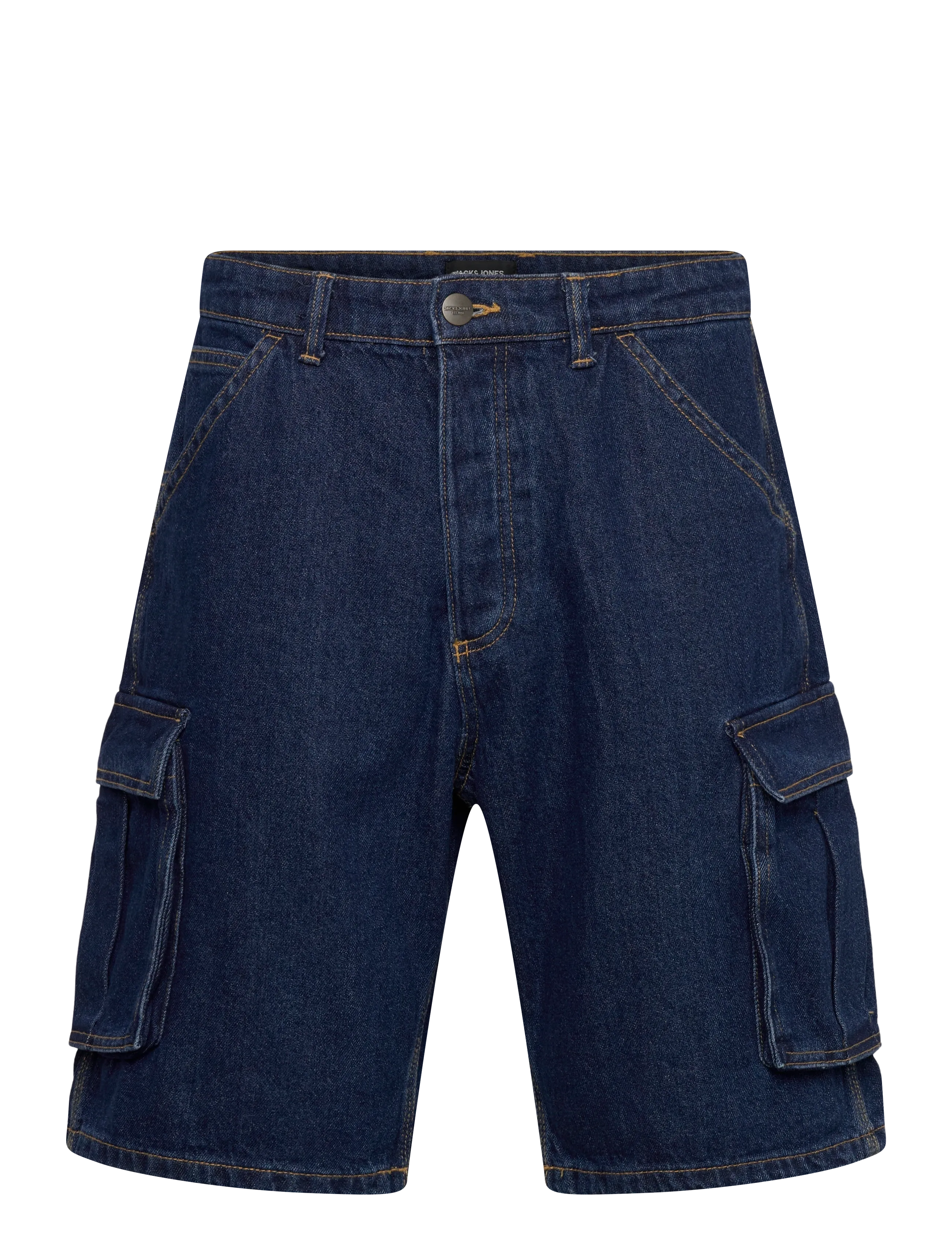 Jack & Jones JJIALEX JJCARGO SHORTS AT 309 - Cargo shorts - BLUE DENIM / navy
