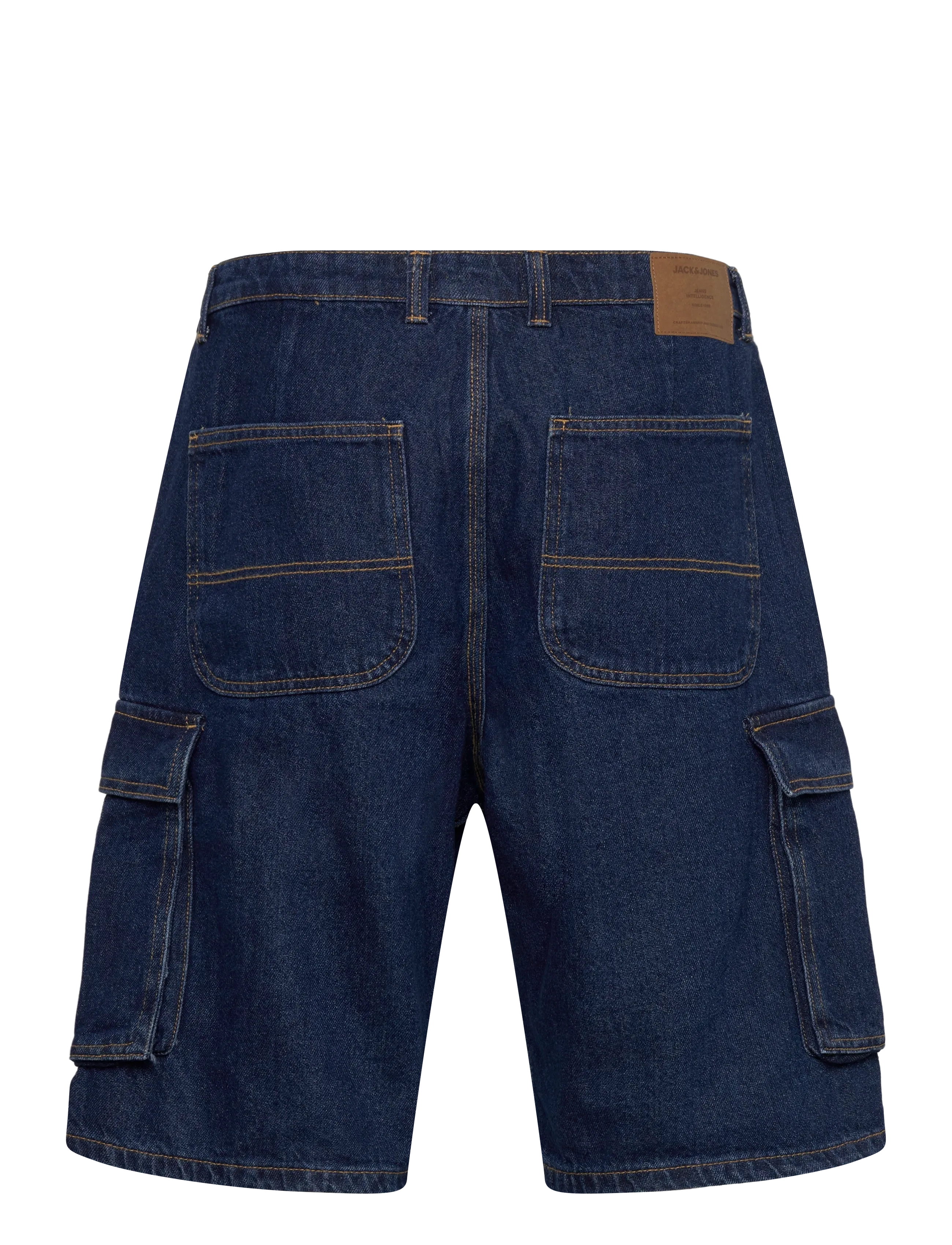 Jack & Jones - JJIALEX JJCARGO SHORTS AT 309 - cargo shorts - blue denim - 1