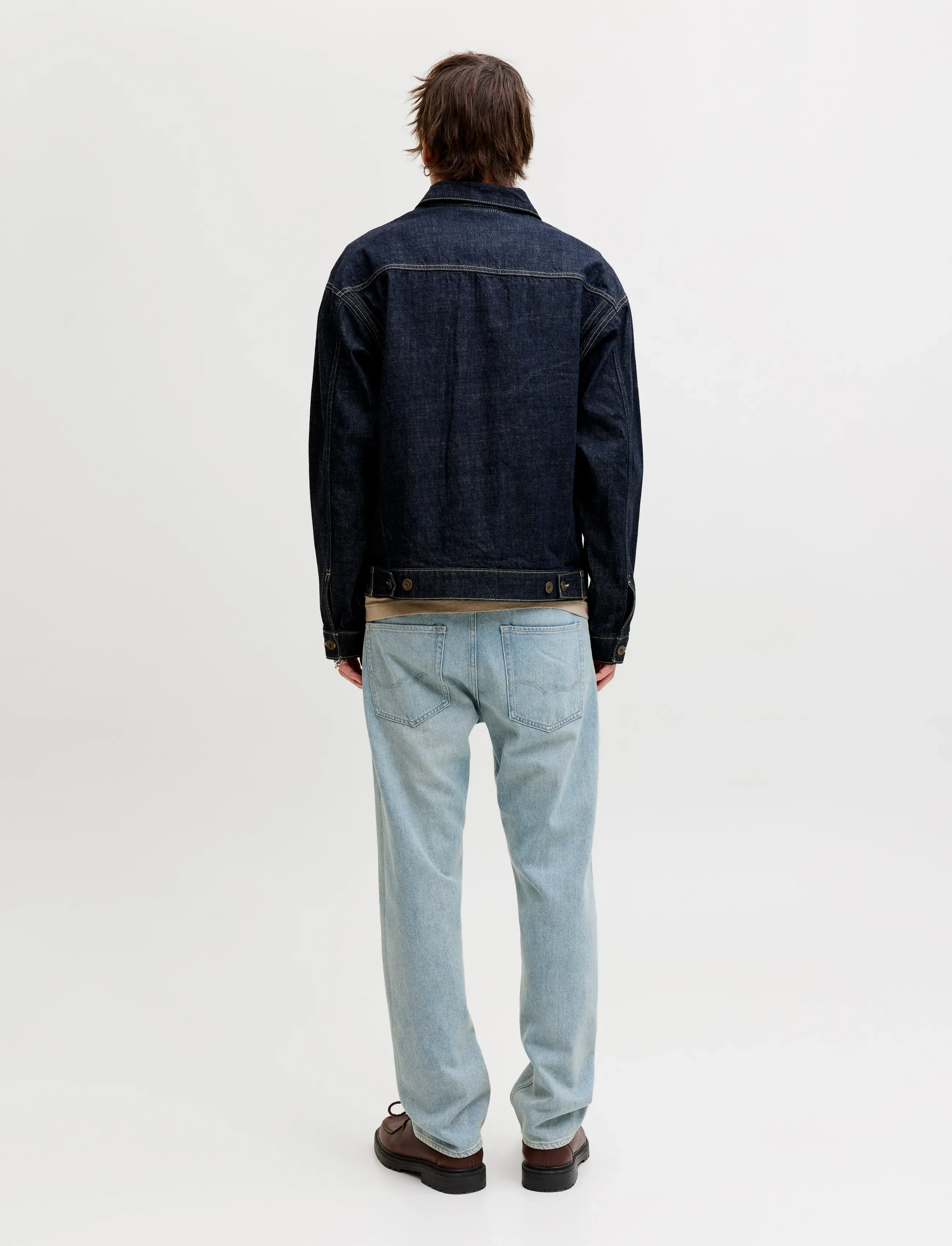 Jack & Jones - JJICHRIS JJORIGINAL NS 402 - loose jeans - blue denim - 3