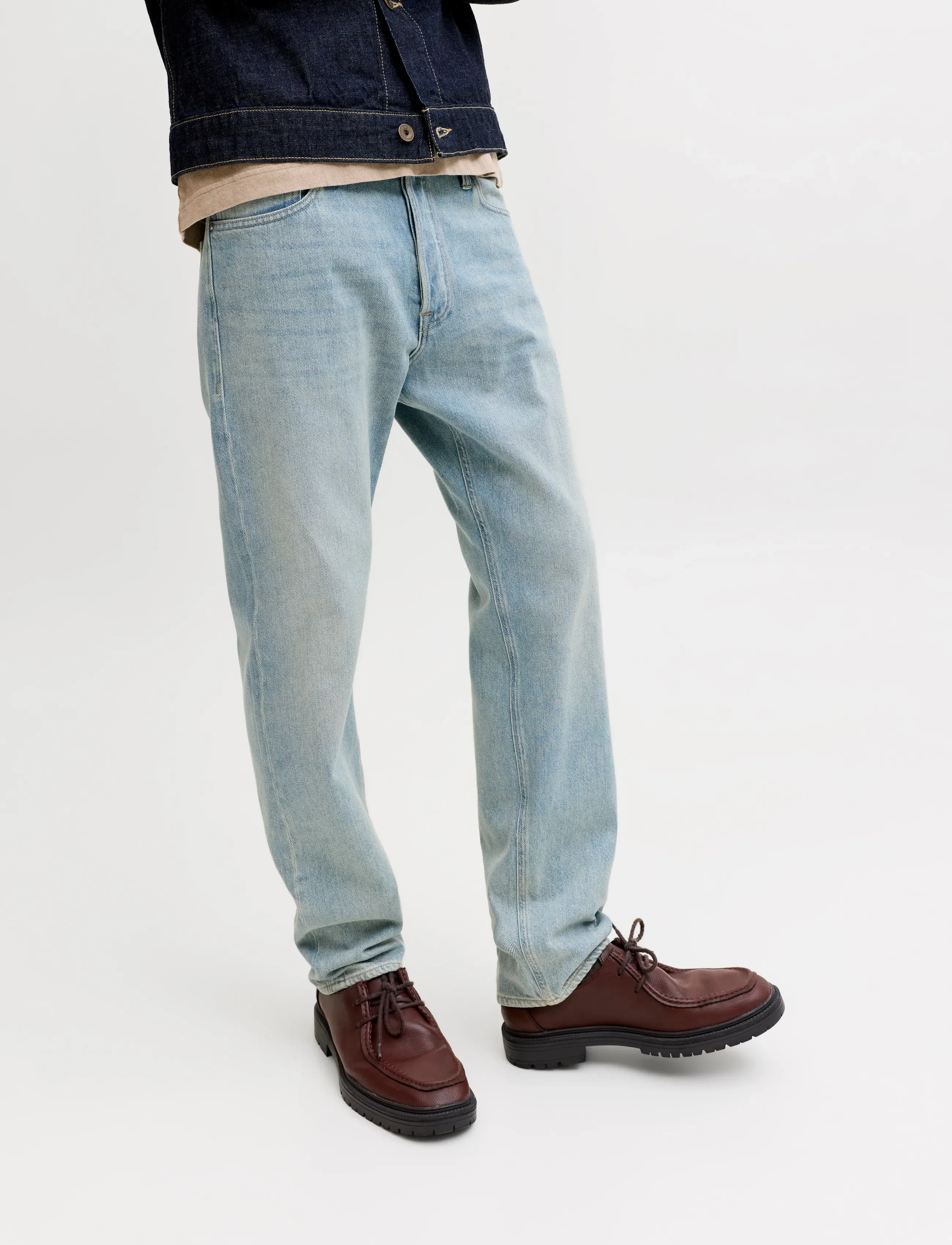 Jack & Jones - JJICHRIS JJORIGINAL NS 402 - loose jeans - blue denim - 5
