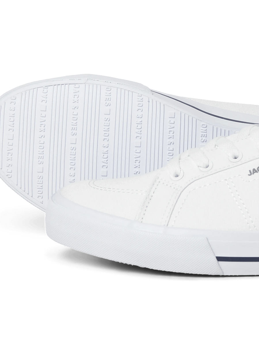 Jack & Jones - JFWJERRY CANVAS SNEAKER NOOS - lave sneakers - white - 5