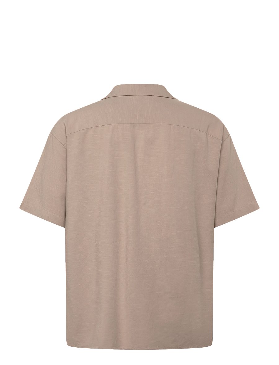 Jack & Jones - JJALFREDO SLUB RESORT SHIRT SS - hemden mit muster - string - 1