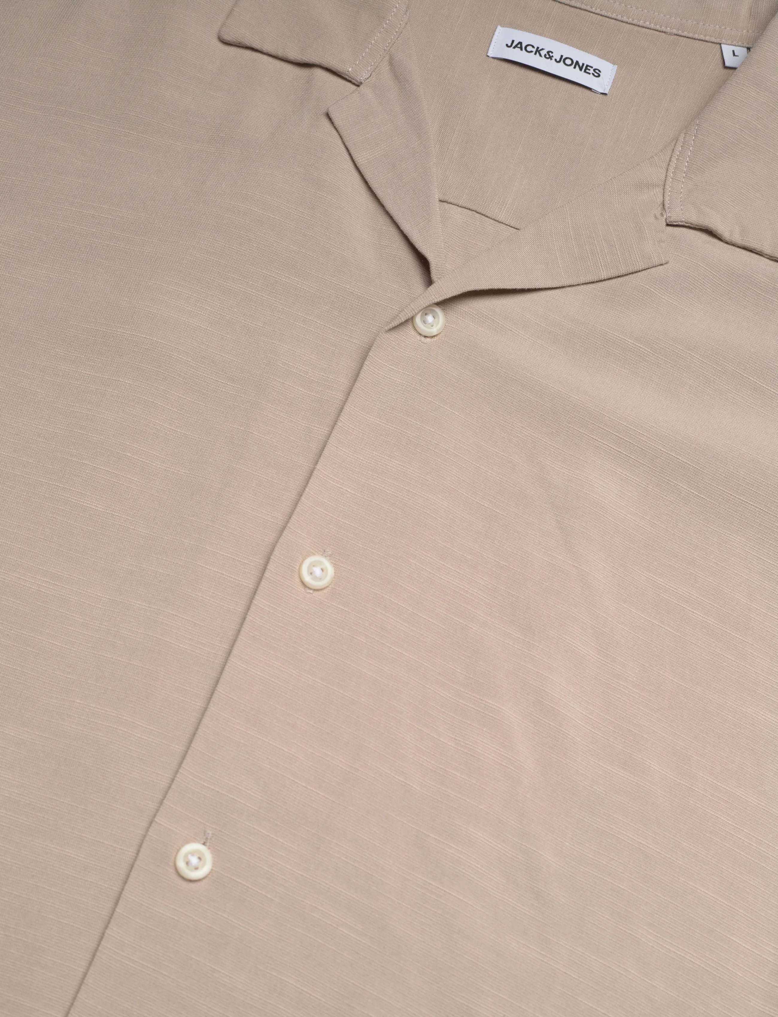 Jack & Jones - JJALFREDO SLUB RESORT SHIRT SS - hemden mit muster - string - 3