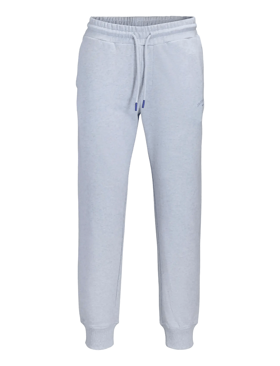 Jack & Jones - JPSTGORDON COLLEGE SWEAT PANTS - kollektionen - white melange - 0