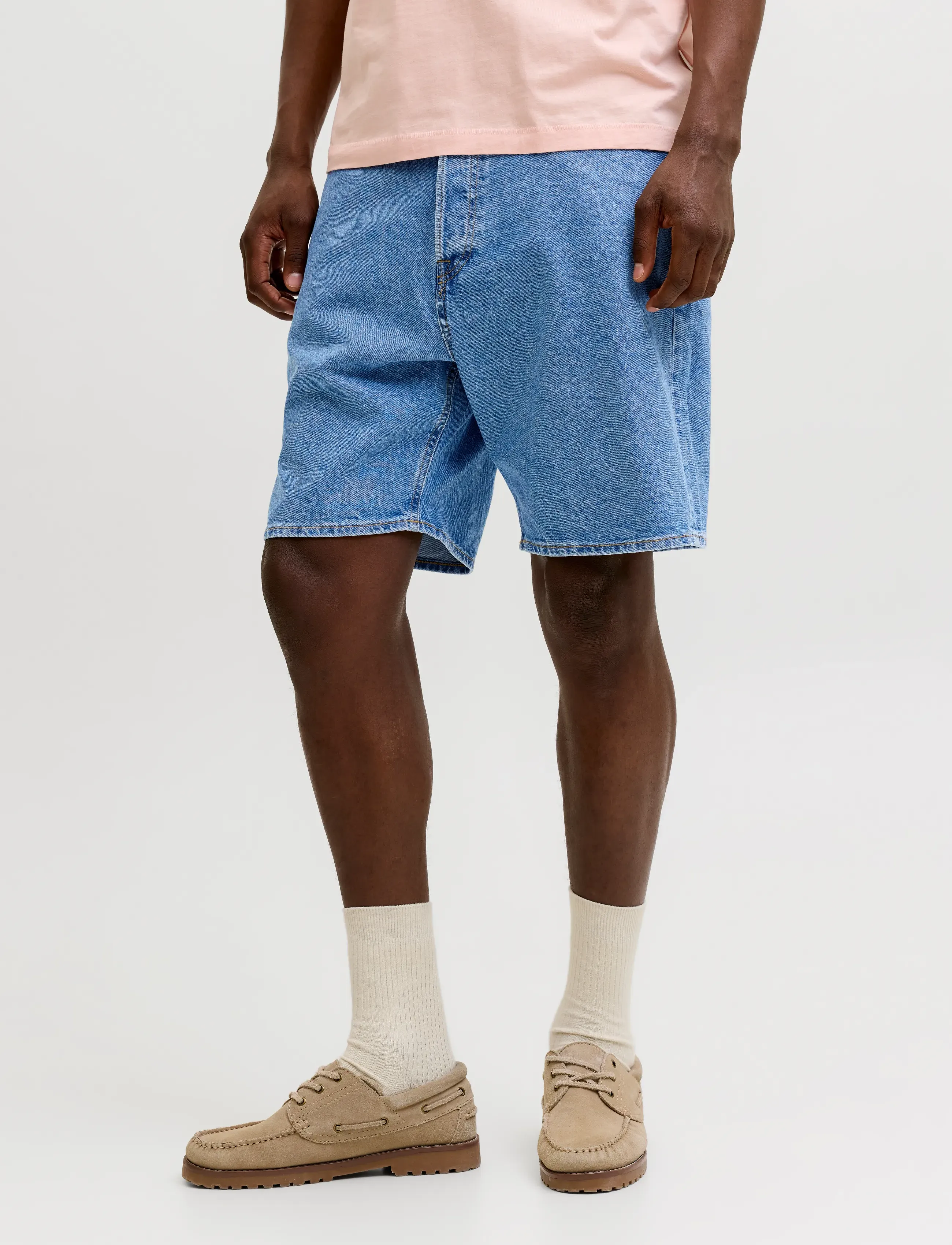 Jack & Jones JJITONY JJORIGINAL SHORTS SQ 069 SN - Shorts - BLUE DENIM / blue