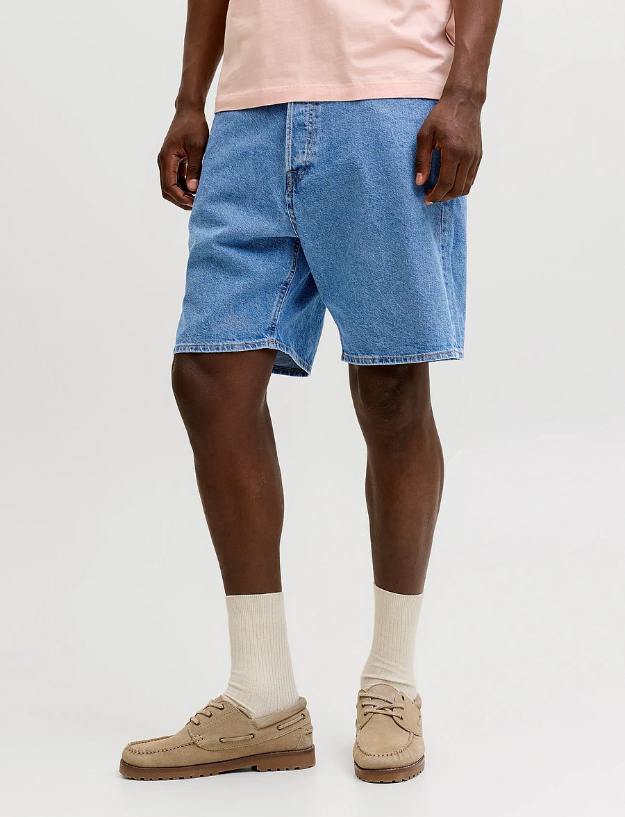 Jack & Jones - JJITONY JJORIGINAL SHORTS SQ 069 SN - jeansshorts - blue denim - 0