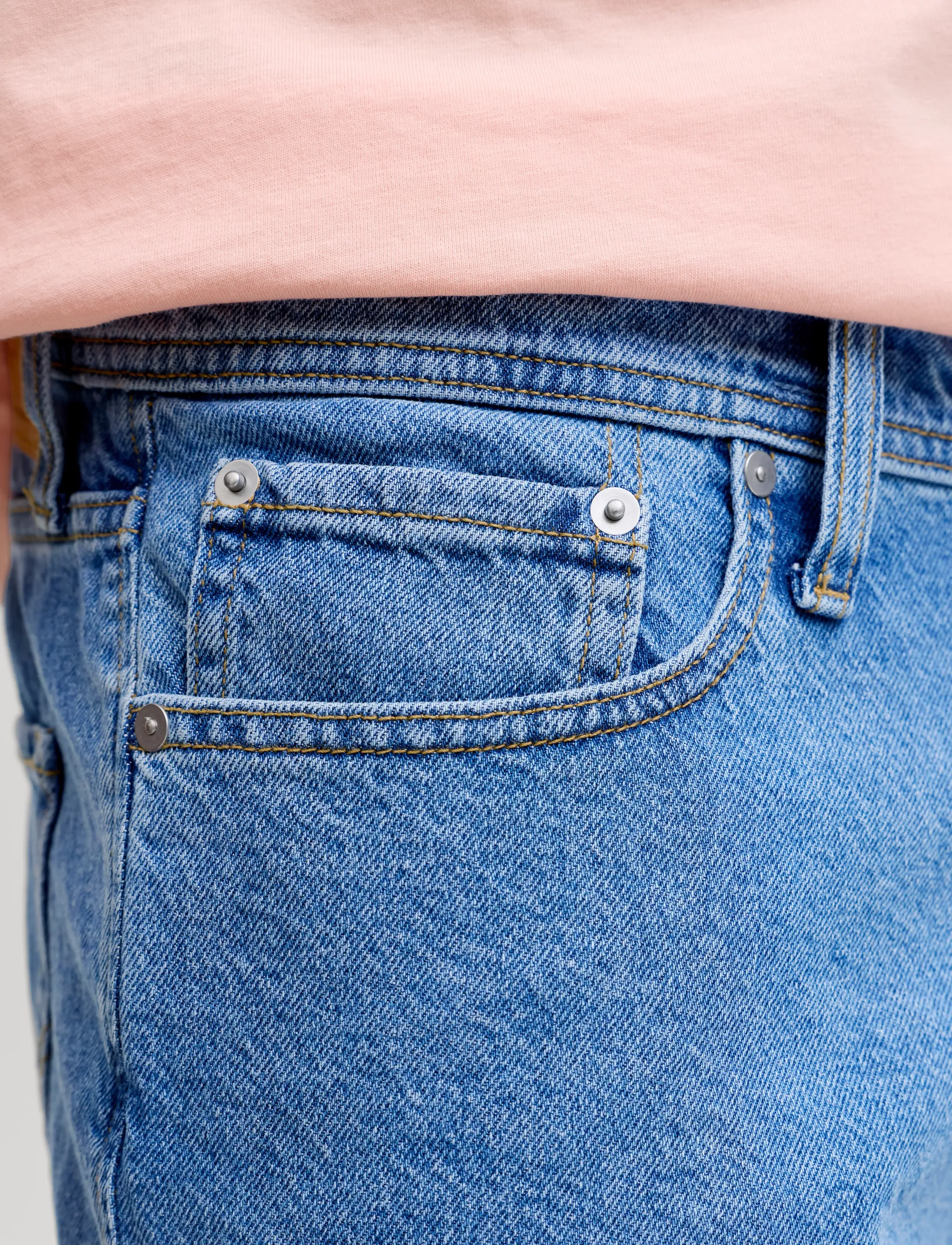 Jack & Jones - JJITONY JJORIGINAL SHORTS SQ 069 SN - jeansshorts - blue denim - 5