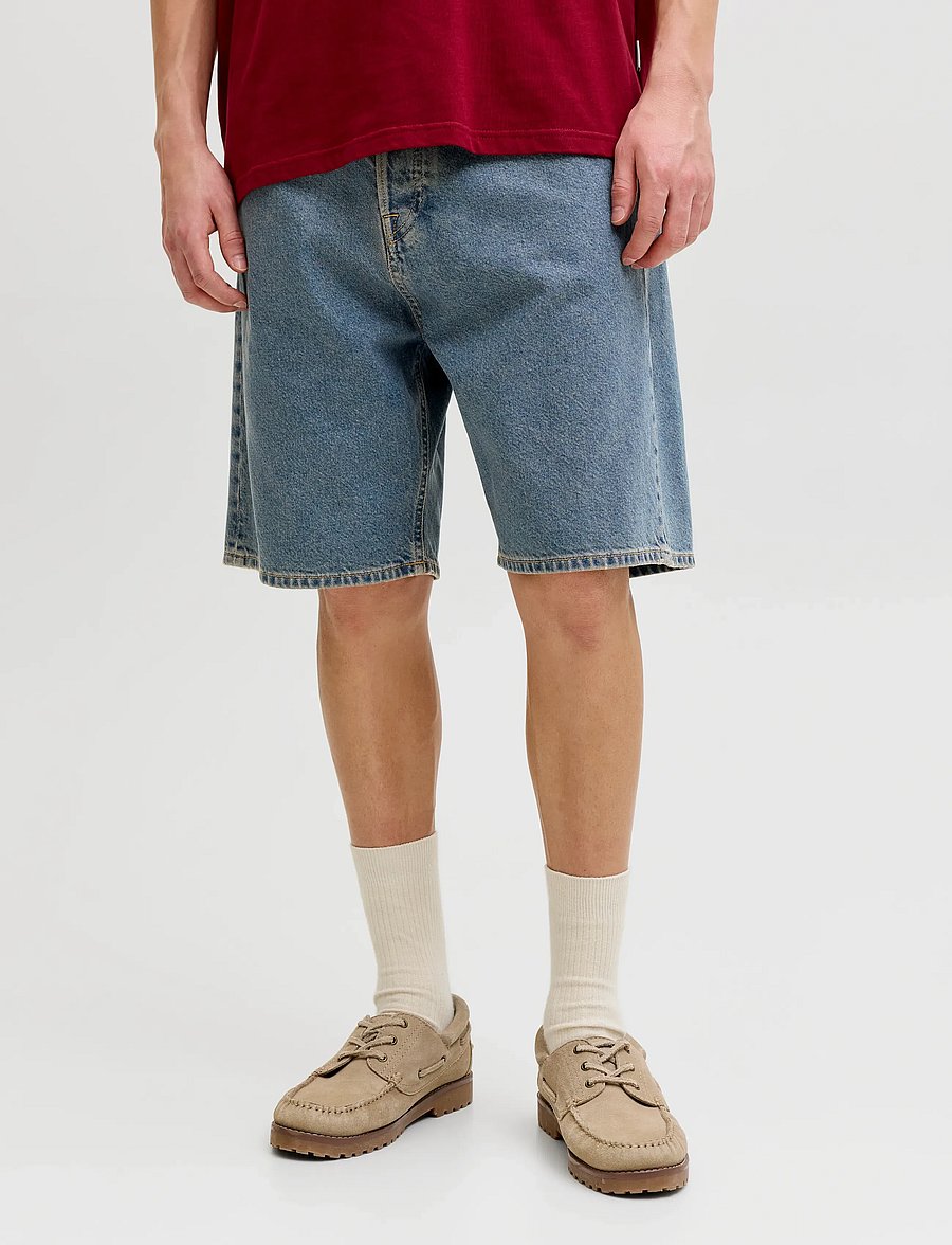 Jack & Jones - JJITONY JJORIGINAL SHORTS SQ 069 SN - jeansshorts - blue denim - 0