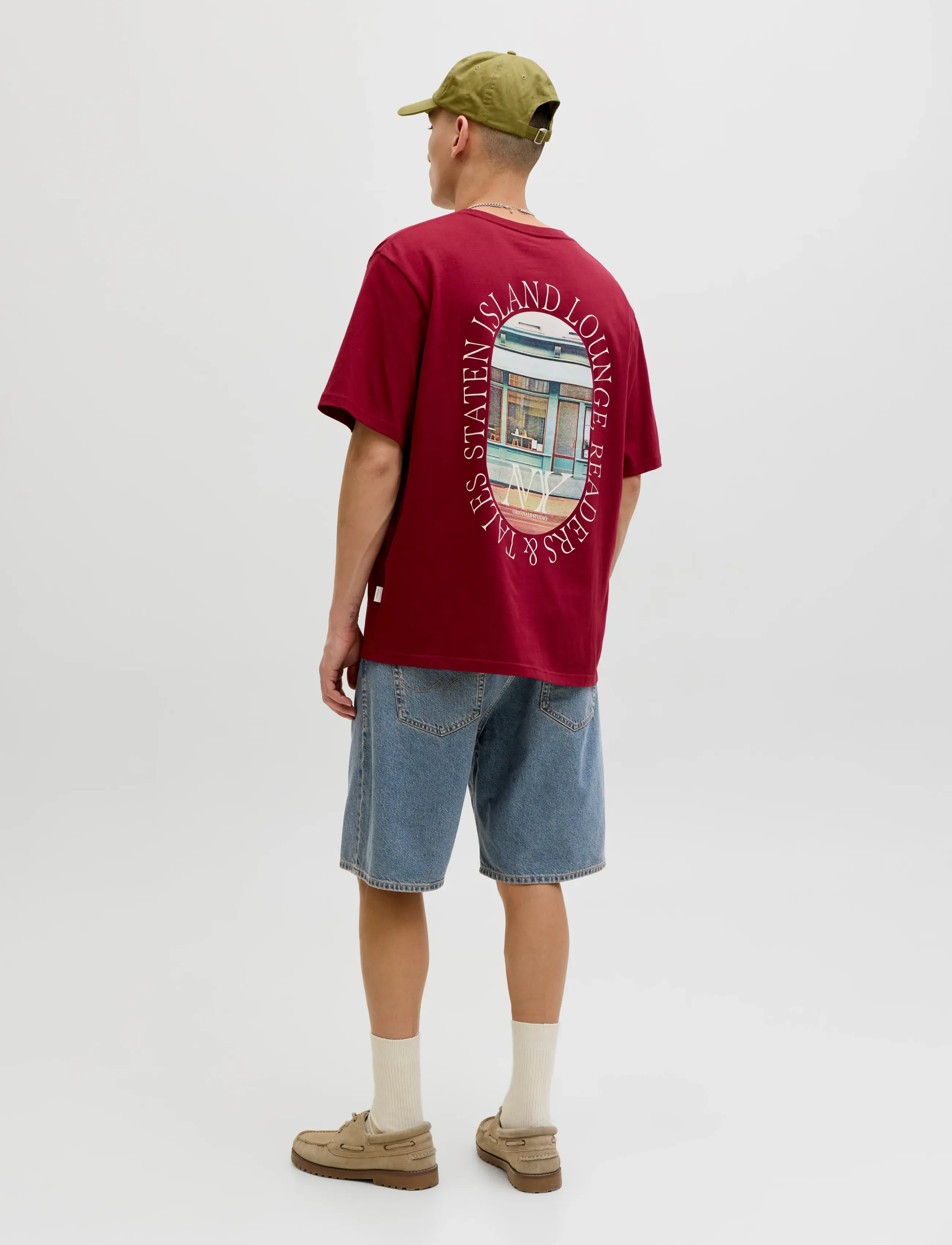 Jack & Jones - JJITONY JJORIGINAL SHORTS SQ 069 SN - jorts - blue denim - 3